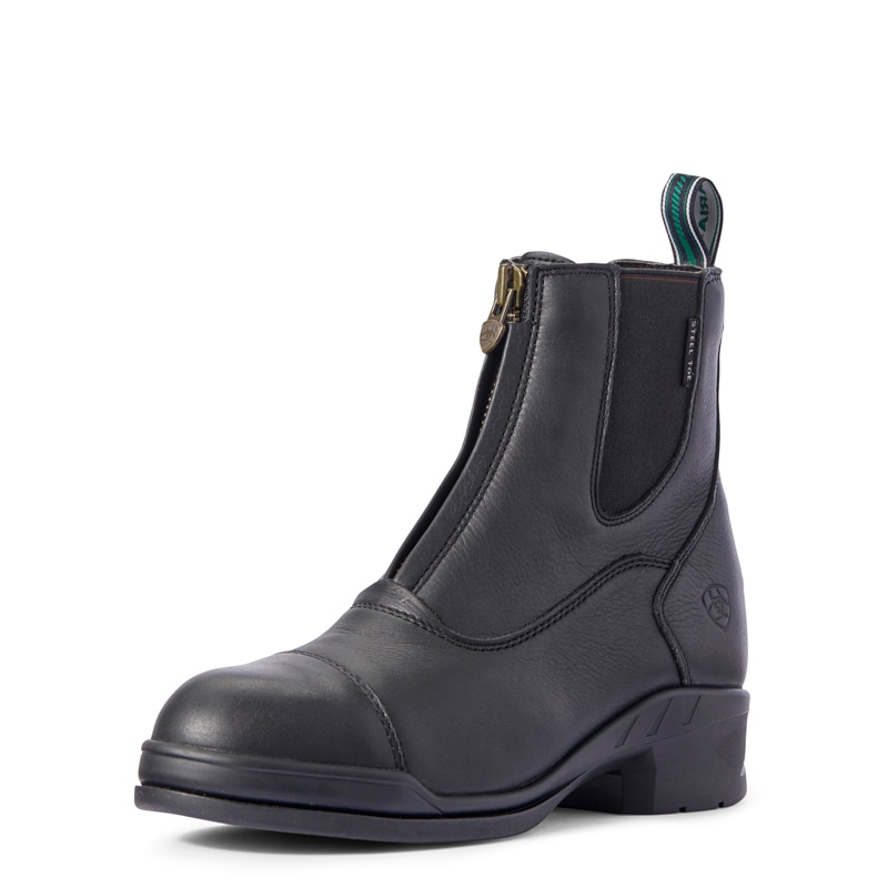 Heritage IV Zip Steel Toe - Schwarz