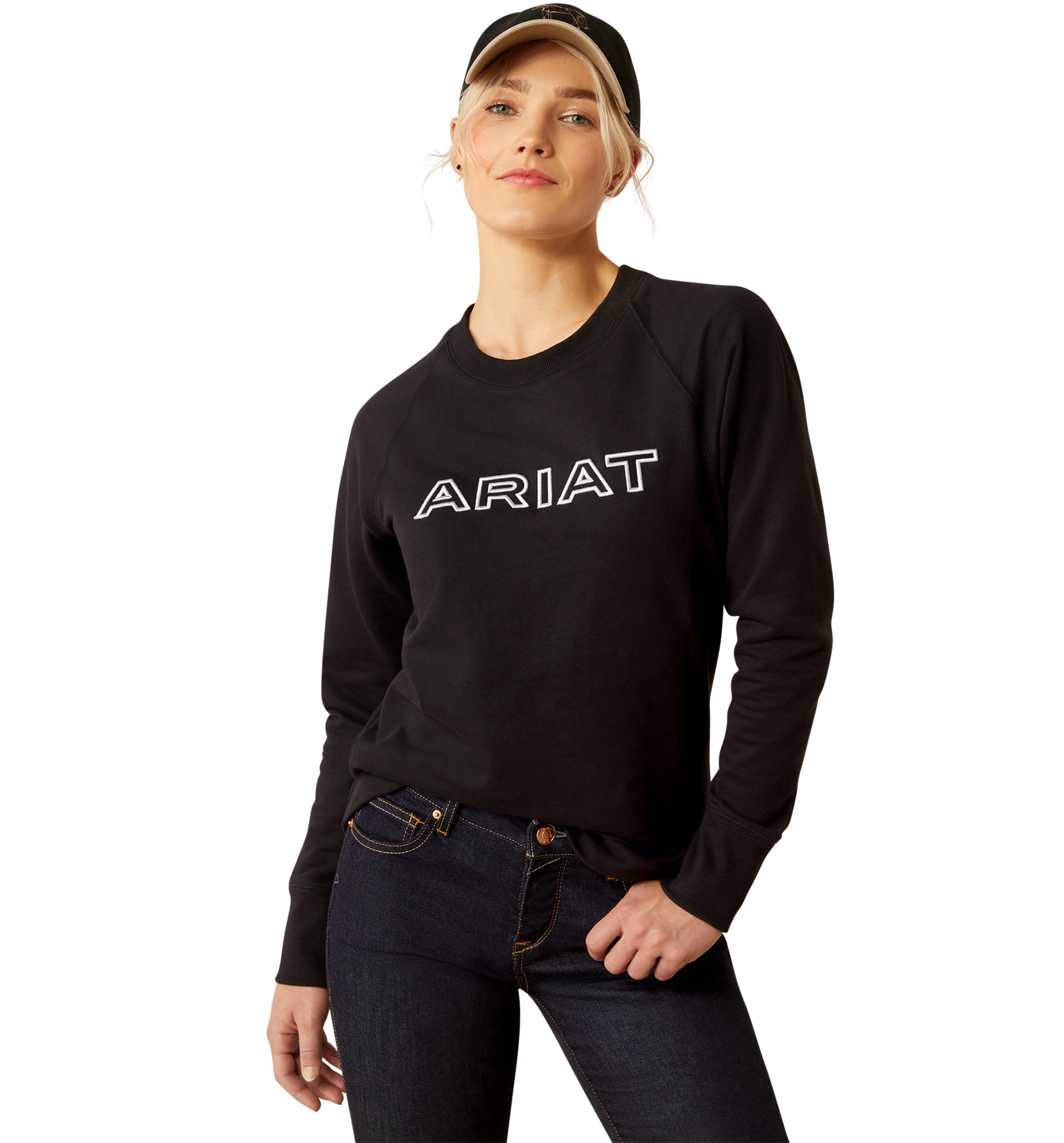 Benicia Sweatshirt - Schwarz