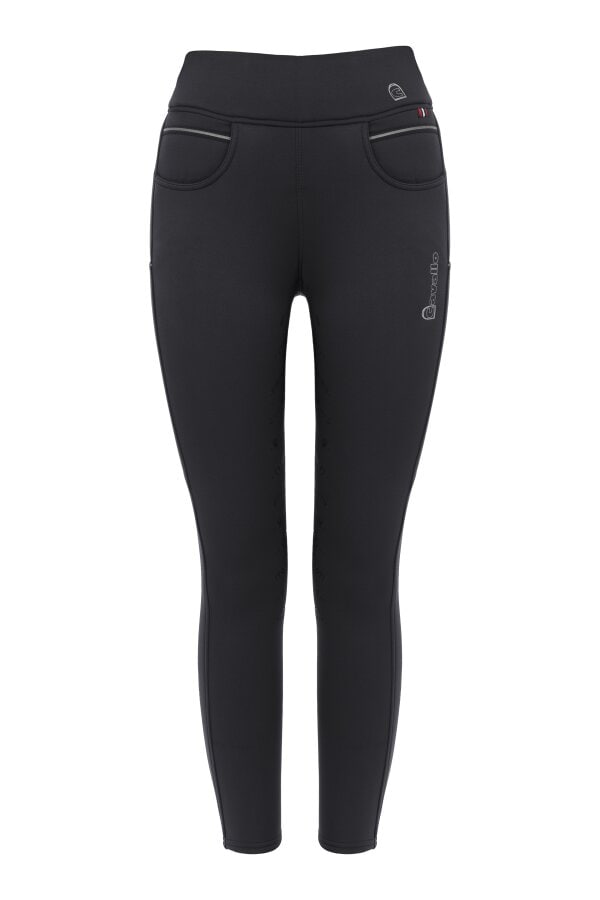 Reitleggings Liz Grip - Schwarz