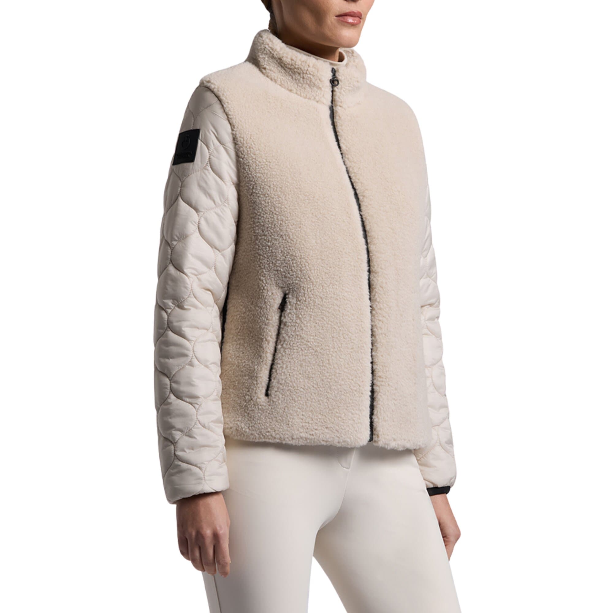 CT Fleece Hybridjacke - Rainy Day