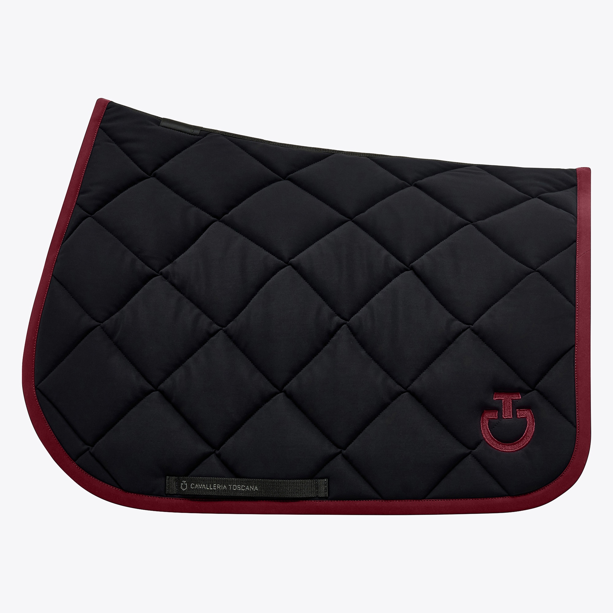 DQ Jersey Springschabracke - Schwarz/Bordeaux