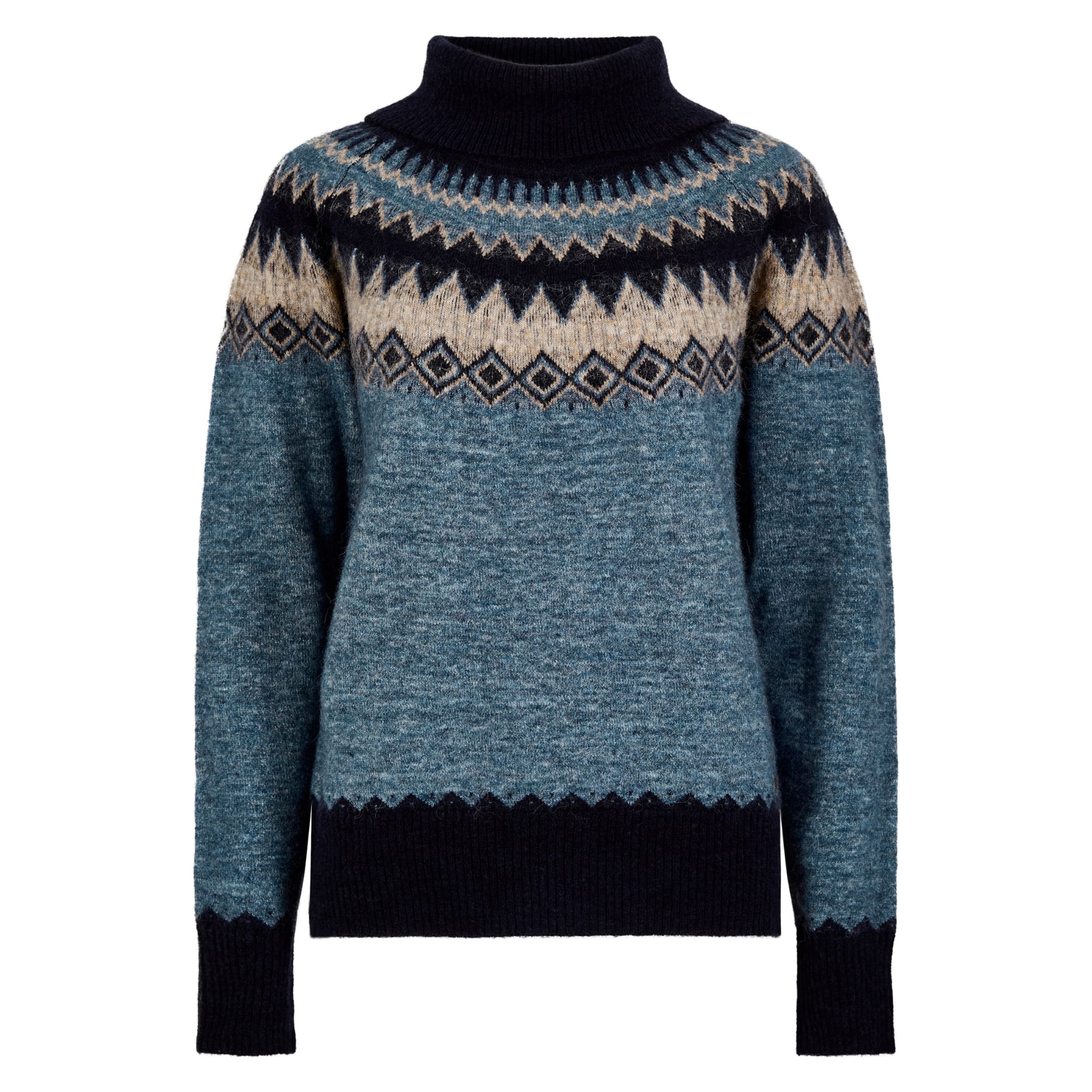 Strickpullover Devlin – Navy Multi