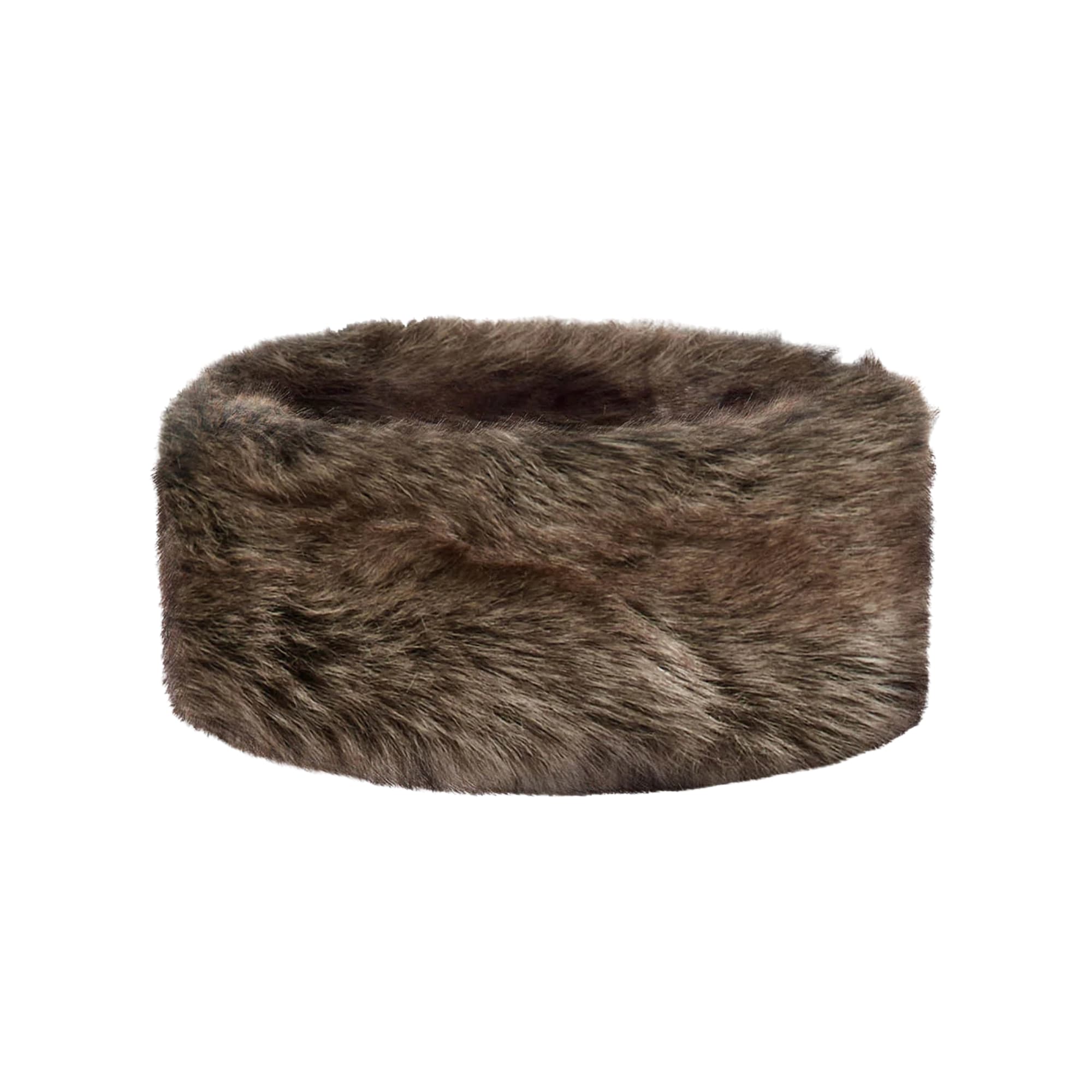 Stirnband aus Kunstfell - Elch