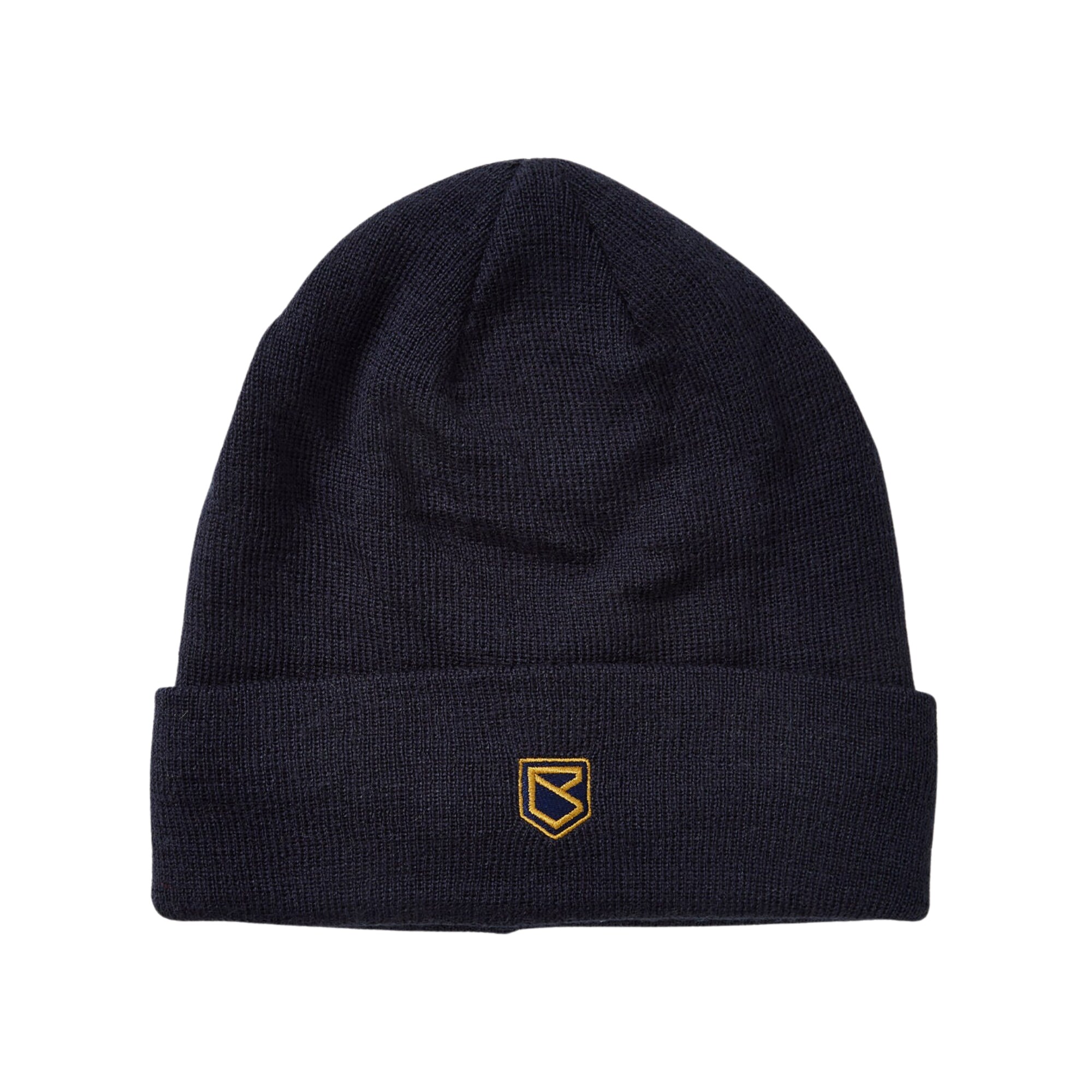 Marinblå stickad mössa med Dubarry Logo