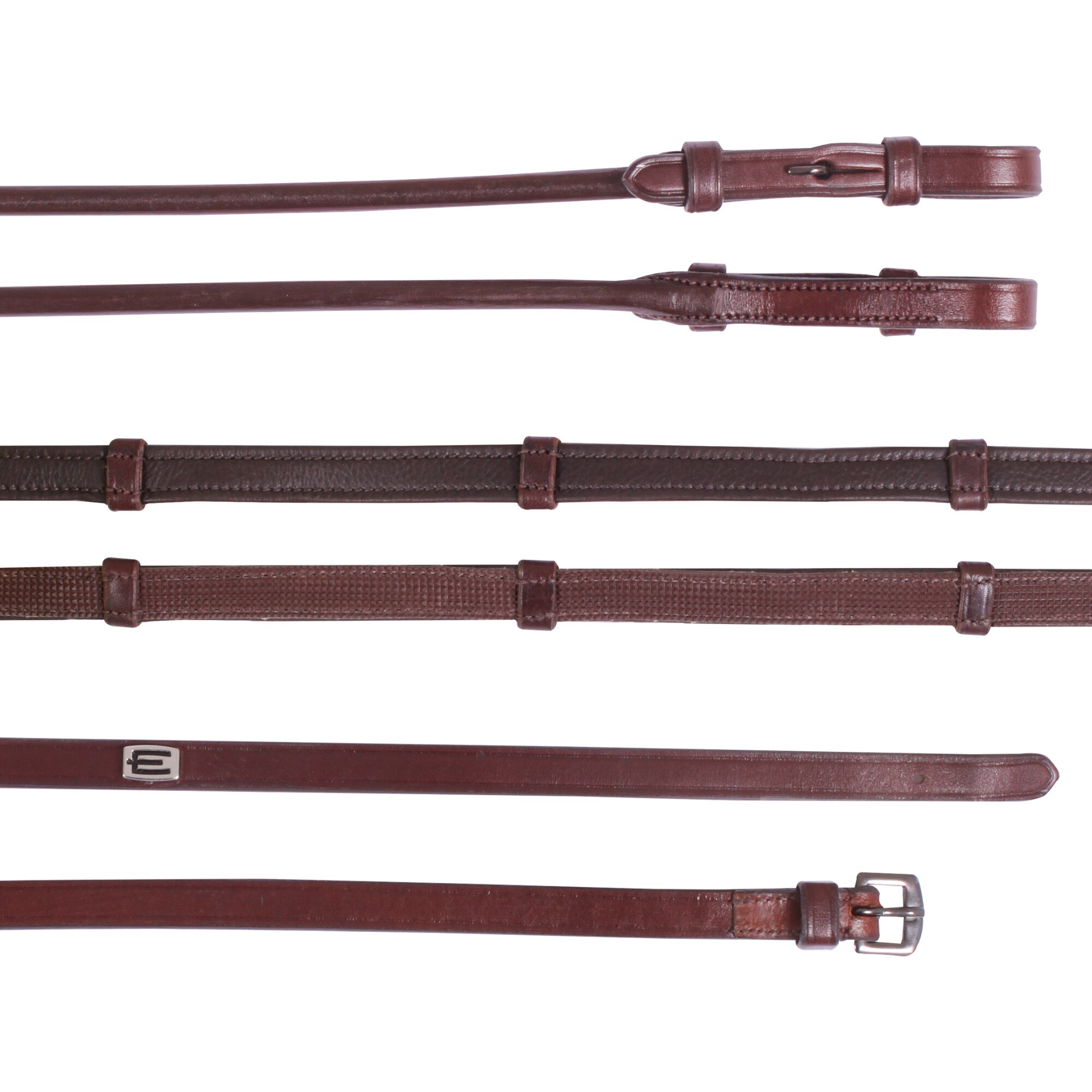 RS Hunterzügel Dressur - Silbernem E/Braun