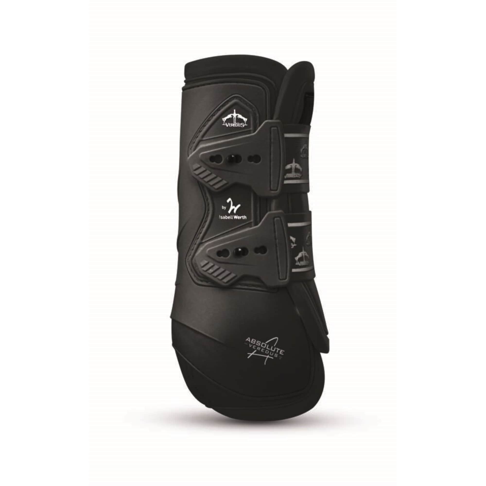 Veredus Absolute Elastic bakbensskydd i svart för dressyr