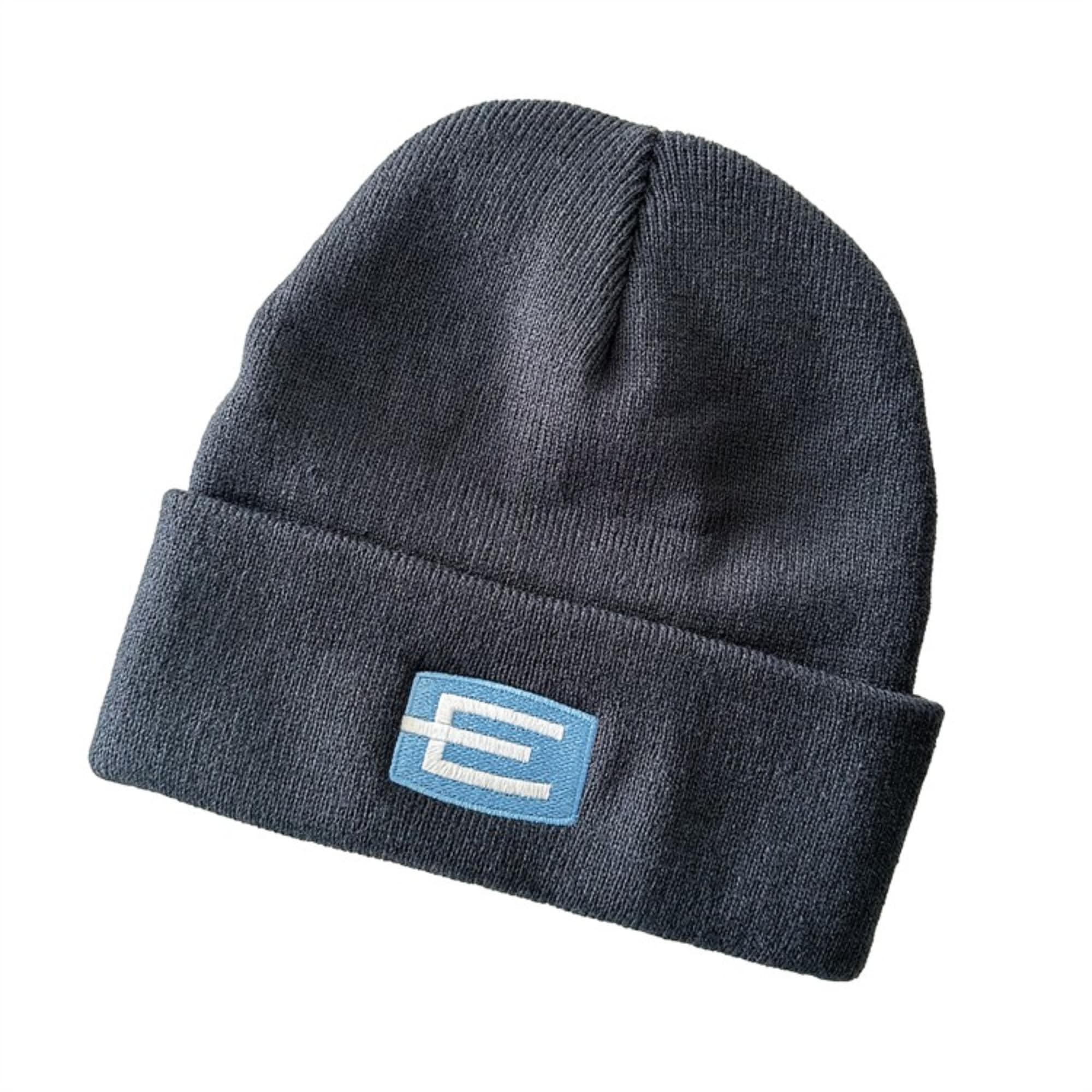 Mütze mit E-Logo - Marineblau