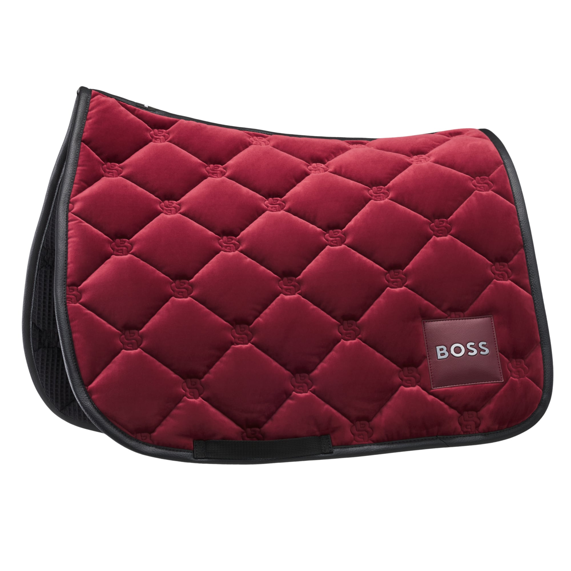 Boss Dressurschabracke Samt - Cabernet