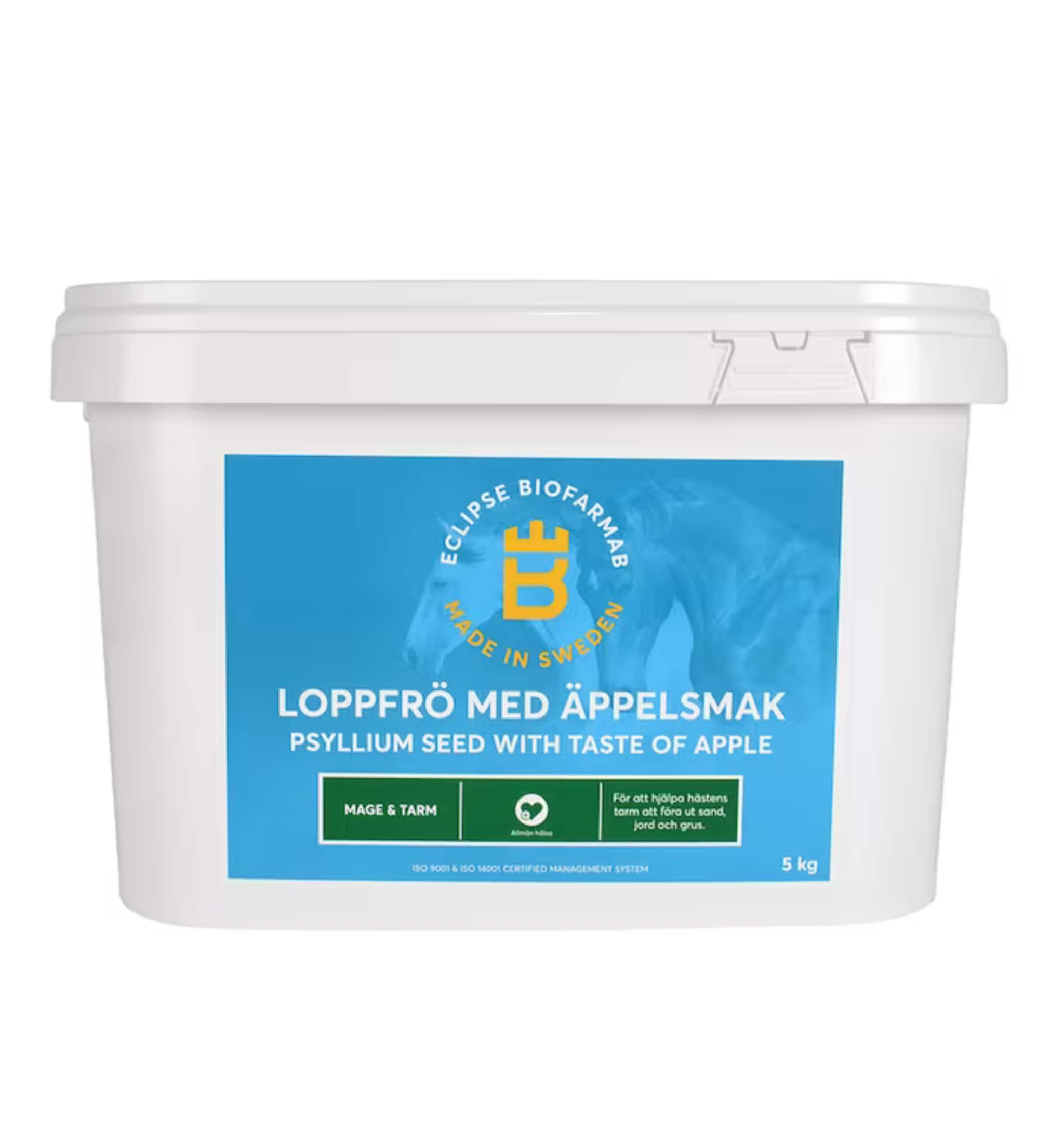 Flohsamen mit Apfelgeschmack - 5 kg