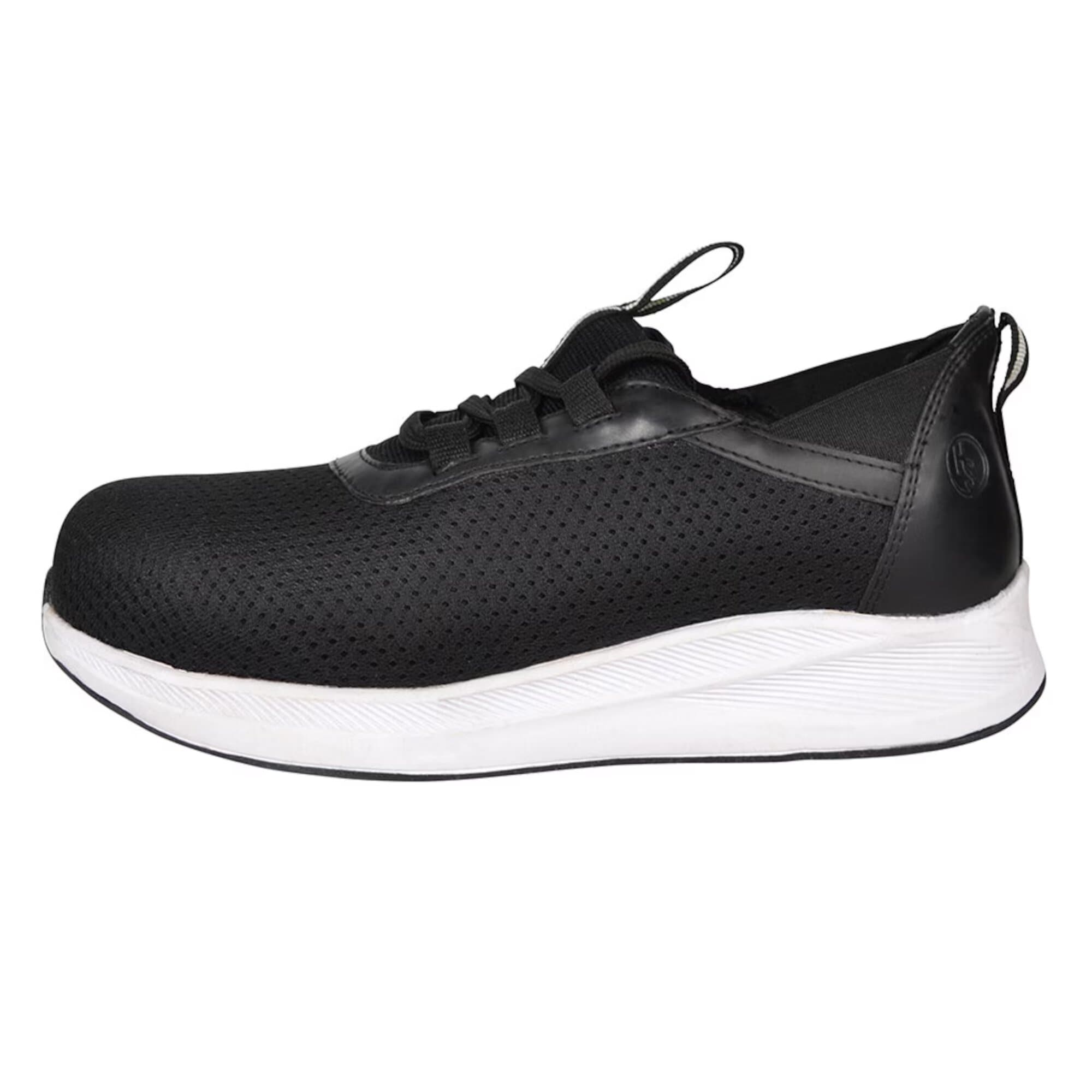 Grooming Sneaker mit Stahlkappe - Schwarz