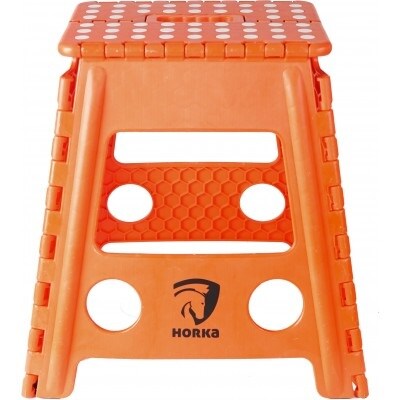 Zusammenklappbarer Hocker Get up - Orange