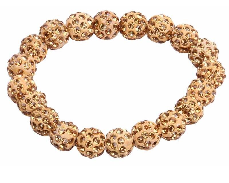 Haargummi - Diamant - Gold