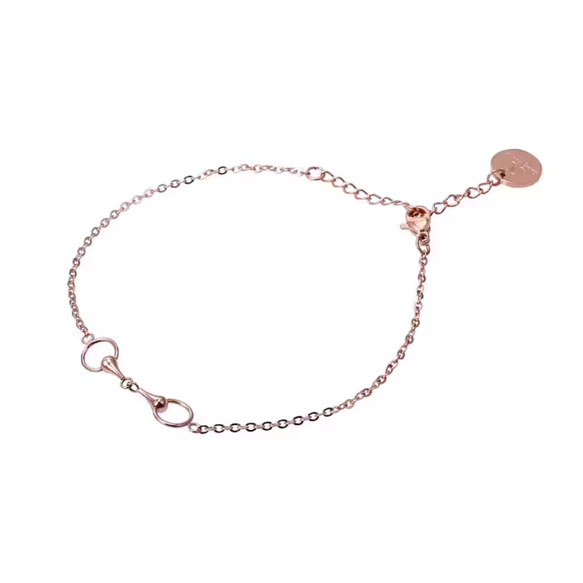 Gebiss-Armband - Roségold