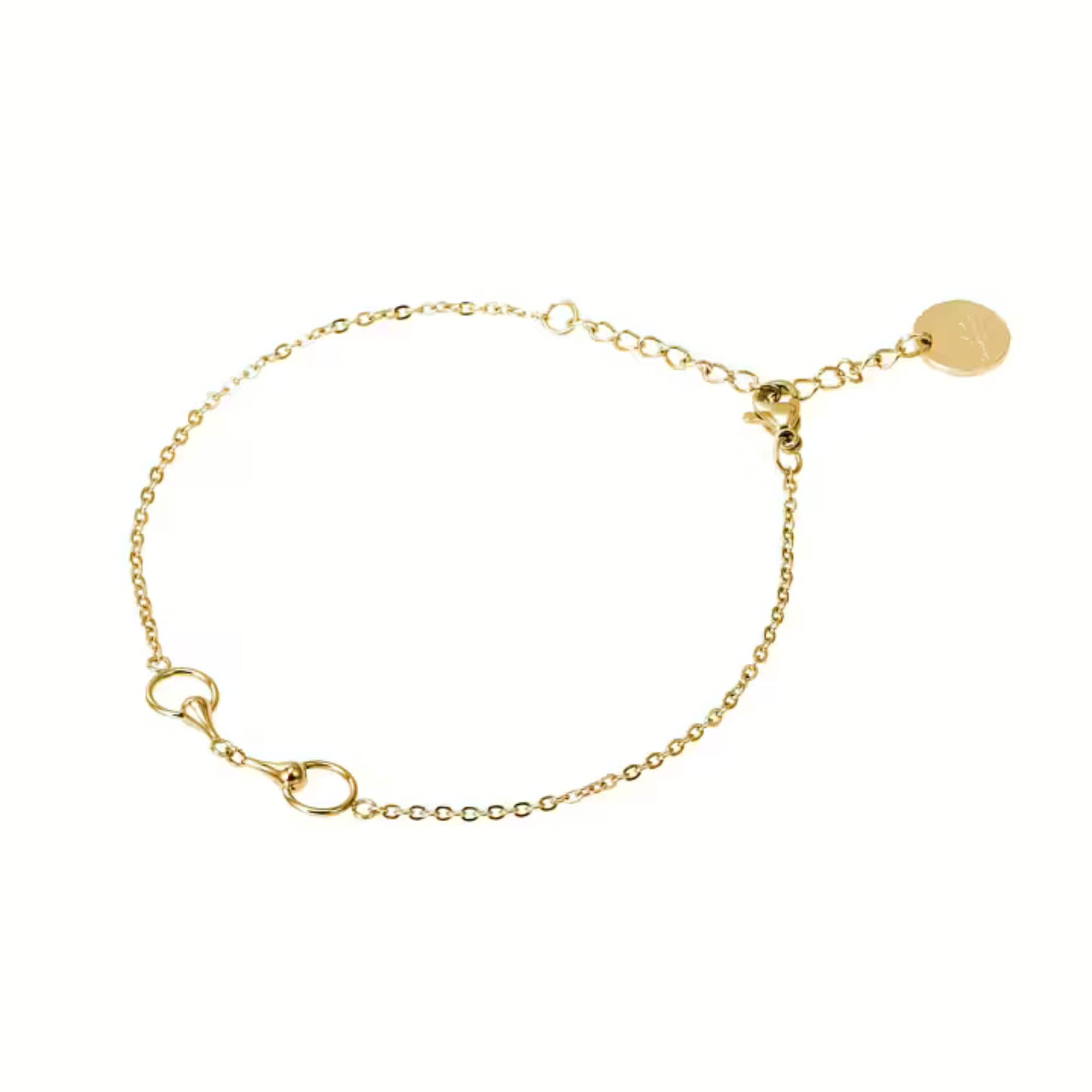 Gebiss-Armband - Gold
