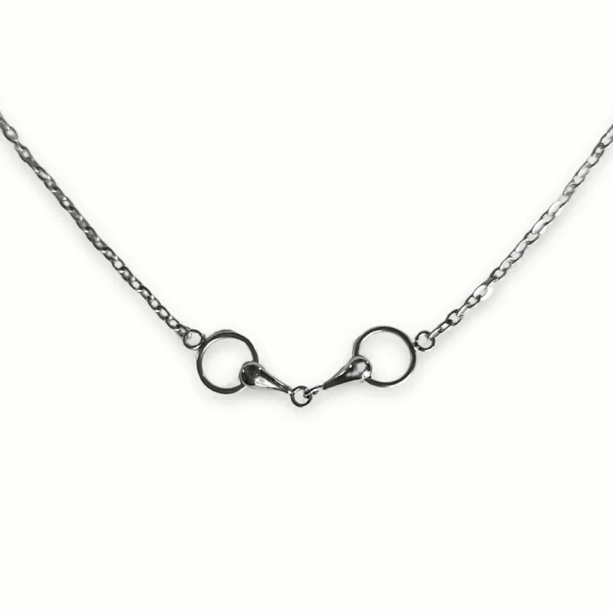 Gebiss-Kette - Silber