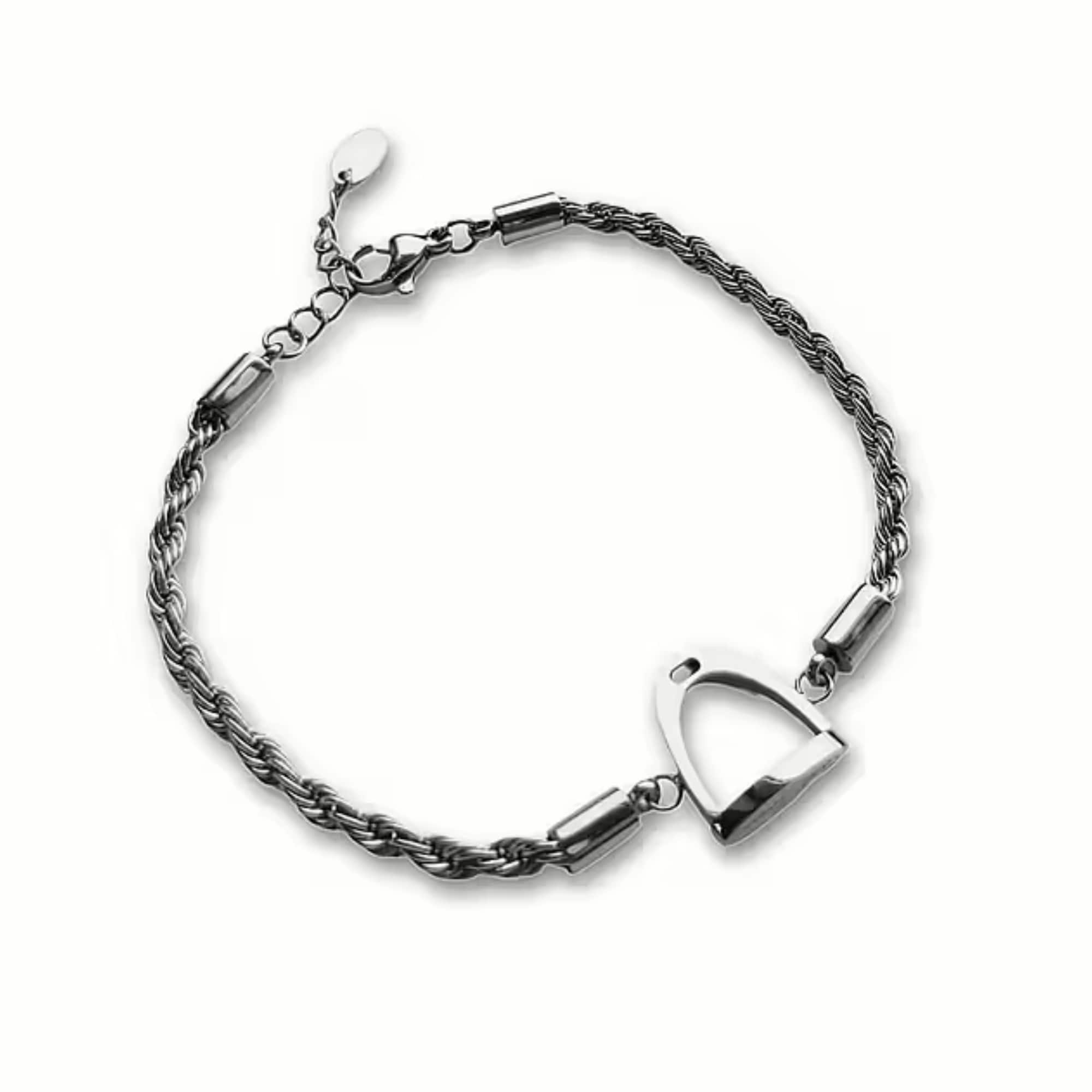 Steigbügelarmband - Silber