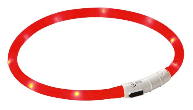 Maxi Safe LED Halsband - Rot