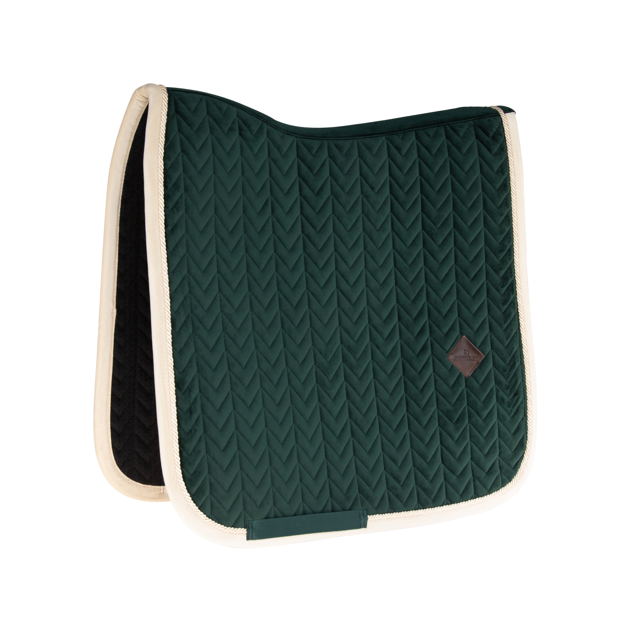 DR Schabracke Velvet Contrast - Pine Green