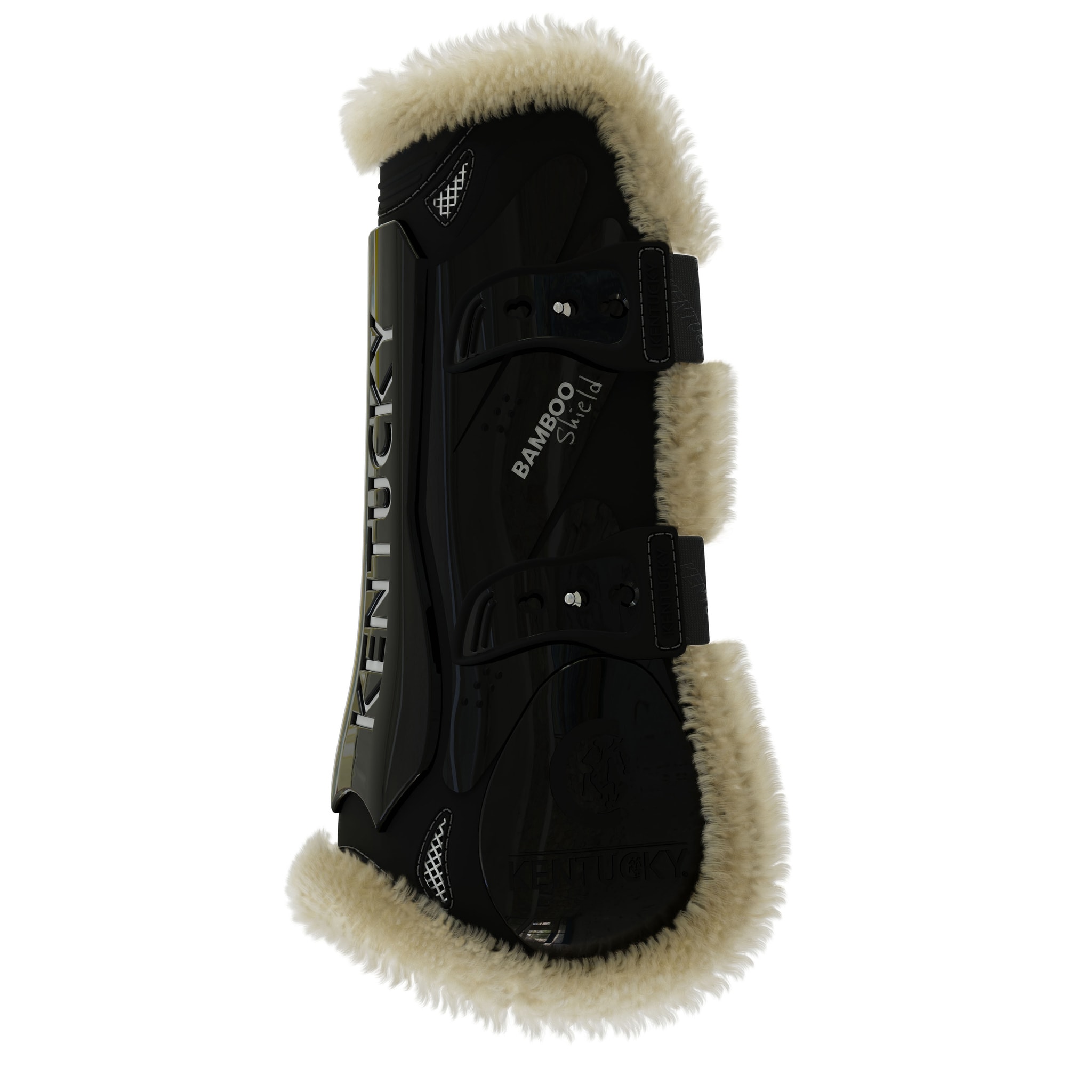 vegan-sheepskin-tendon-boots-elastic-svart