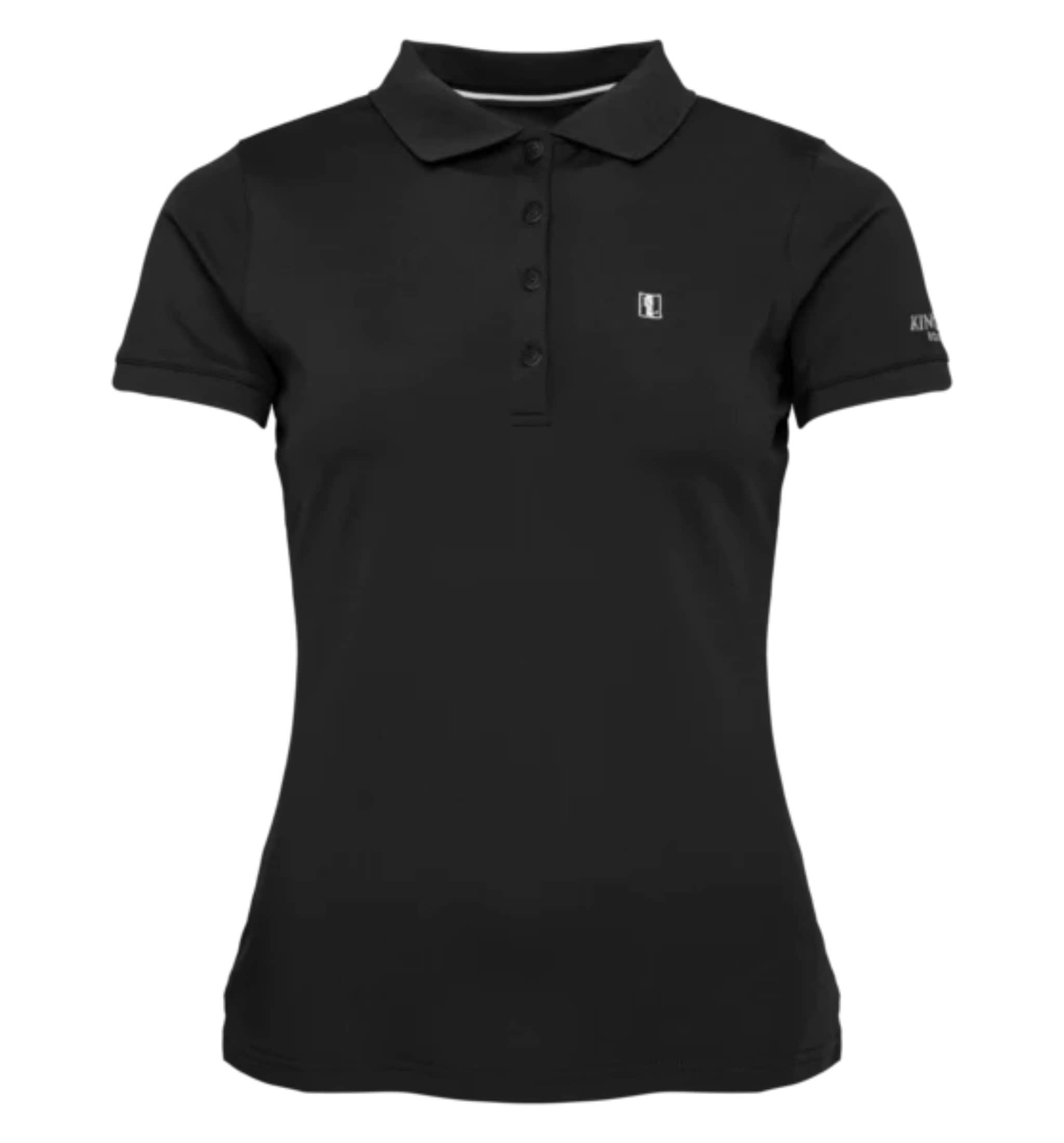 Classic Ladies Polo Pique Shirt - Schwarz