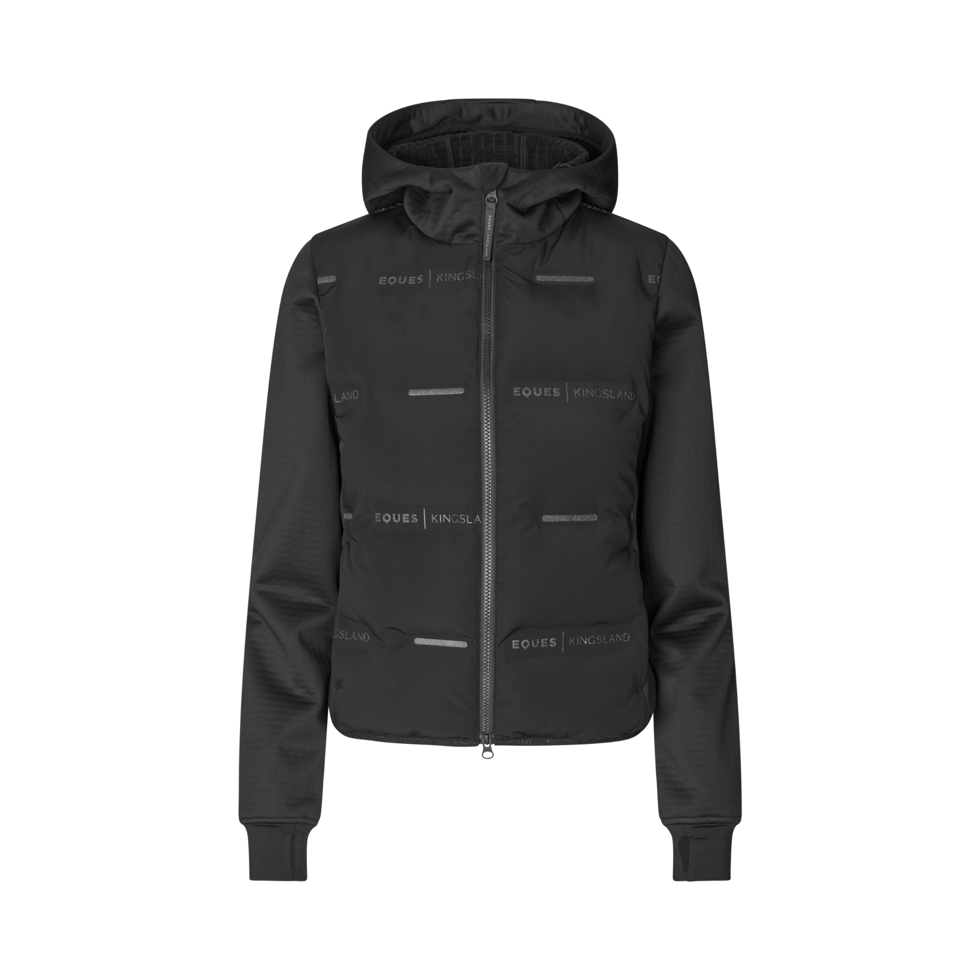 EQ KL Sara Hybridjacke - Schwarz