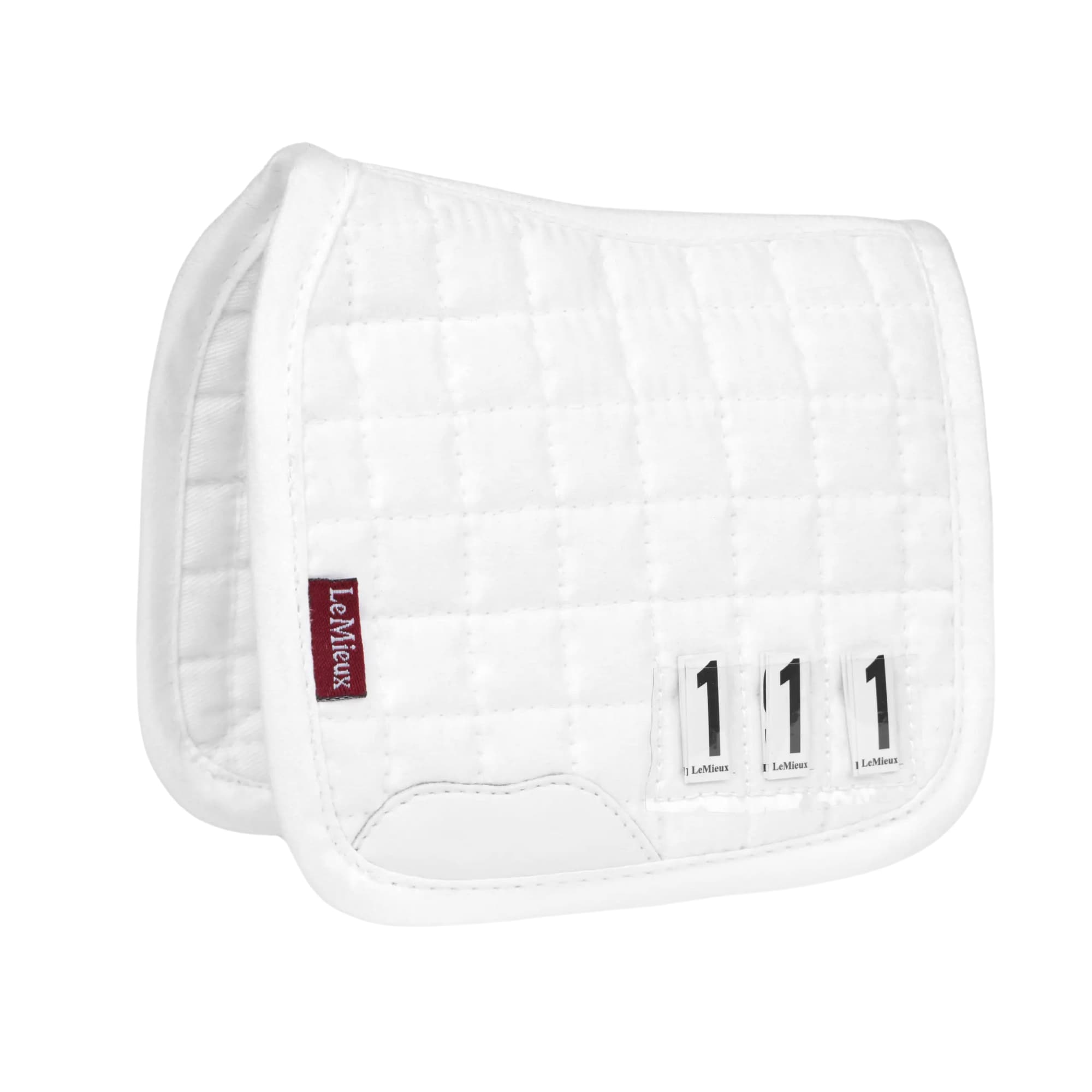 LeMieux Toy Pony Dressurschabracke - Weiß