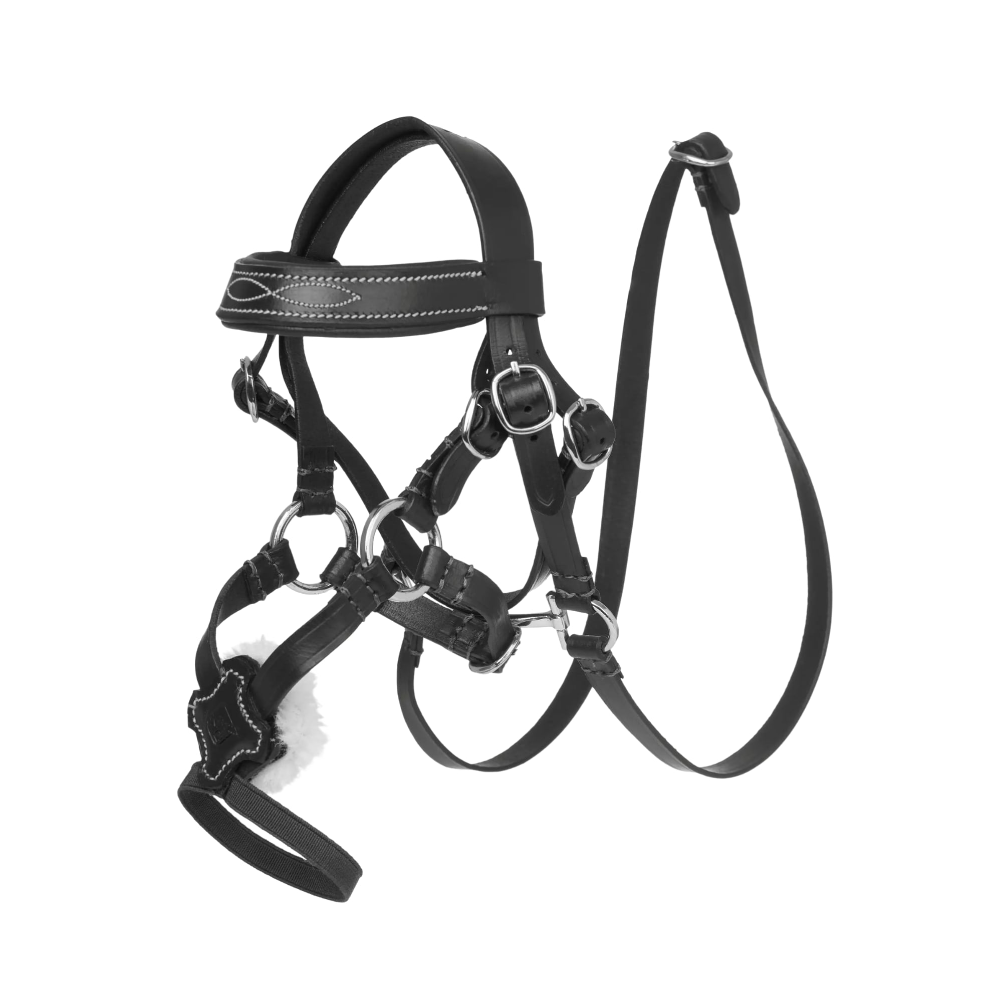 LeMieux Toy Pony Sidepull - Schwarz