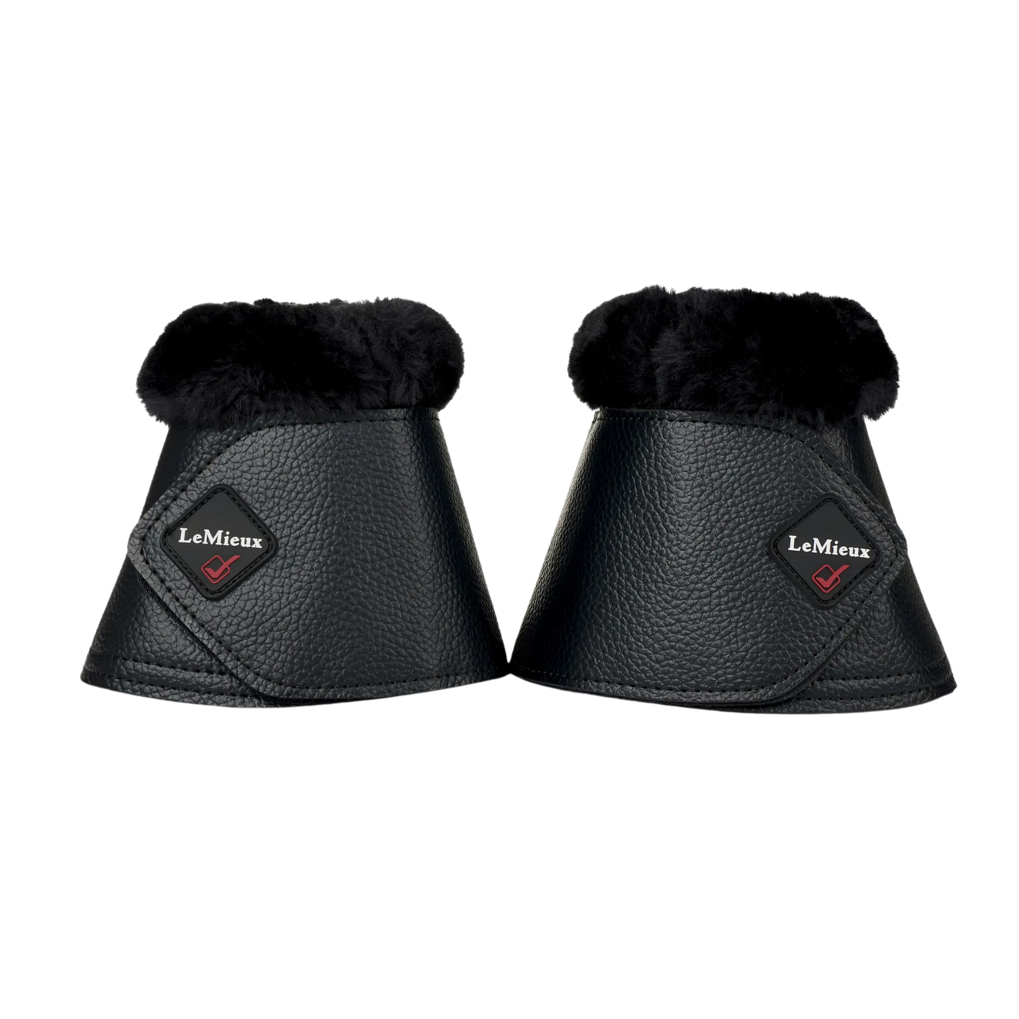 Fleece WrapRound Boots - Schwarz