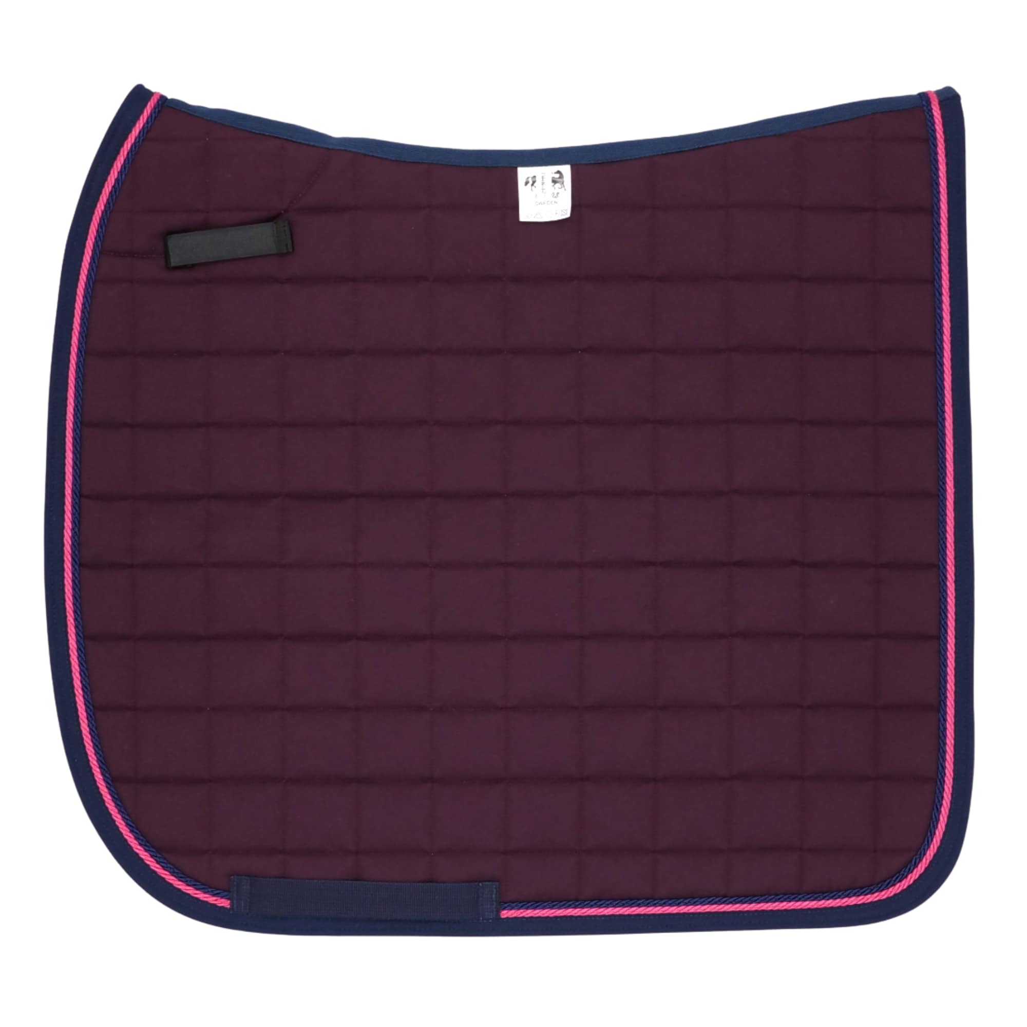 Dressurschabracke - Pflaume/Marine