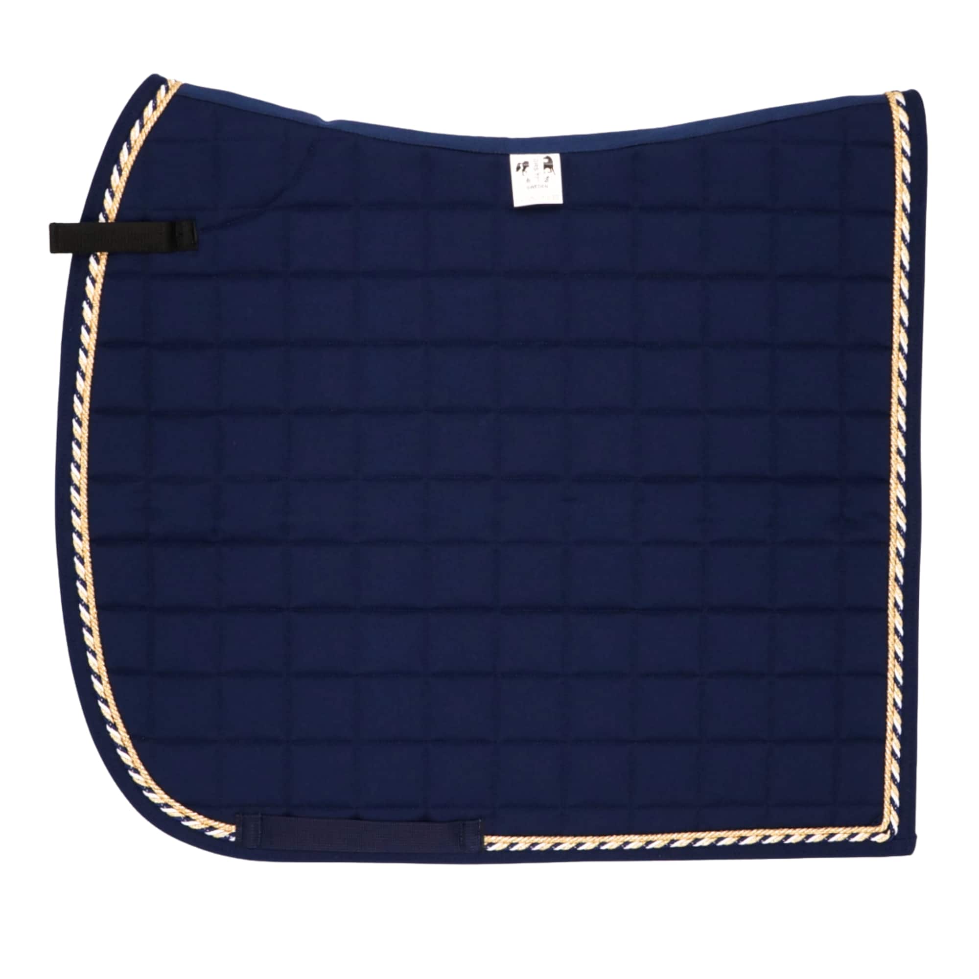 Dressurschabracke - Marineblau/Gold