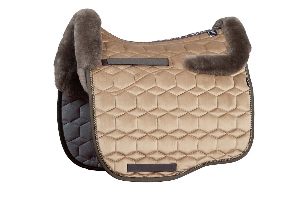 Lammfellschabracke Eurofit DR KH22 - Taupe