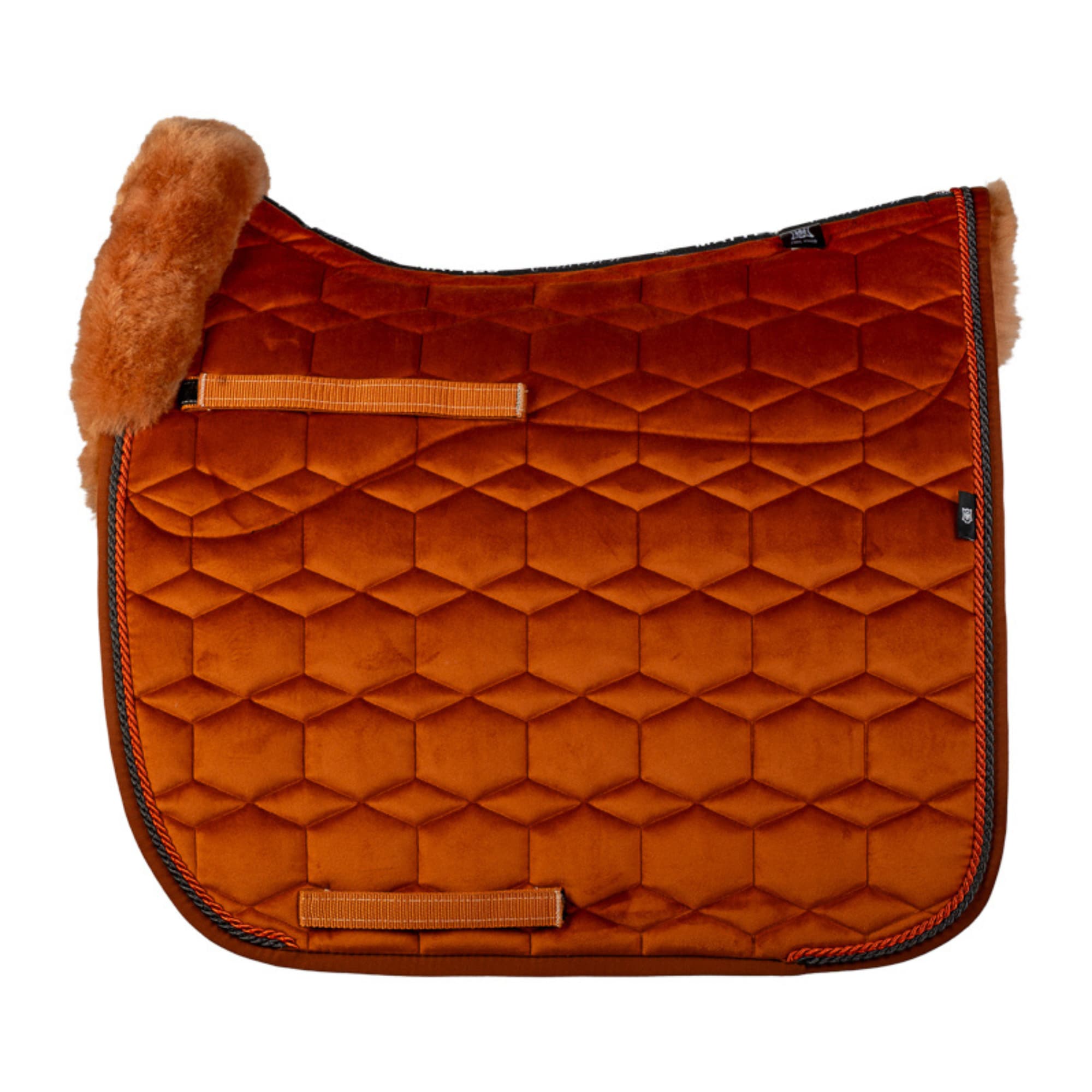 Lammfellschabracke Dr Velvet - Nougat