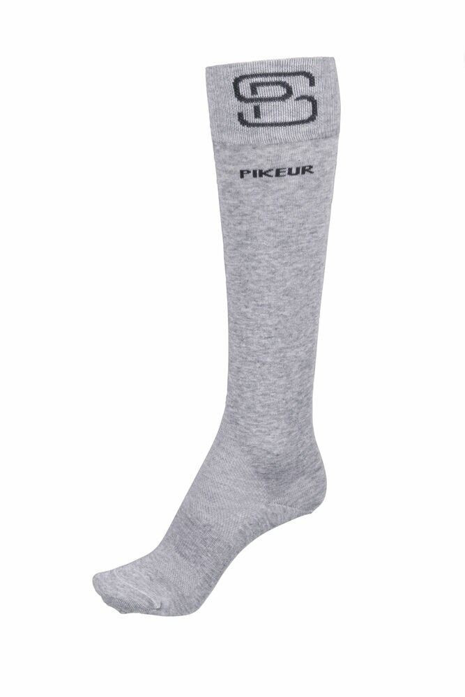 Pikeur Kniestrümpfe Mesh - Light Grey Mel