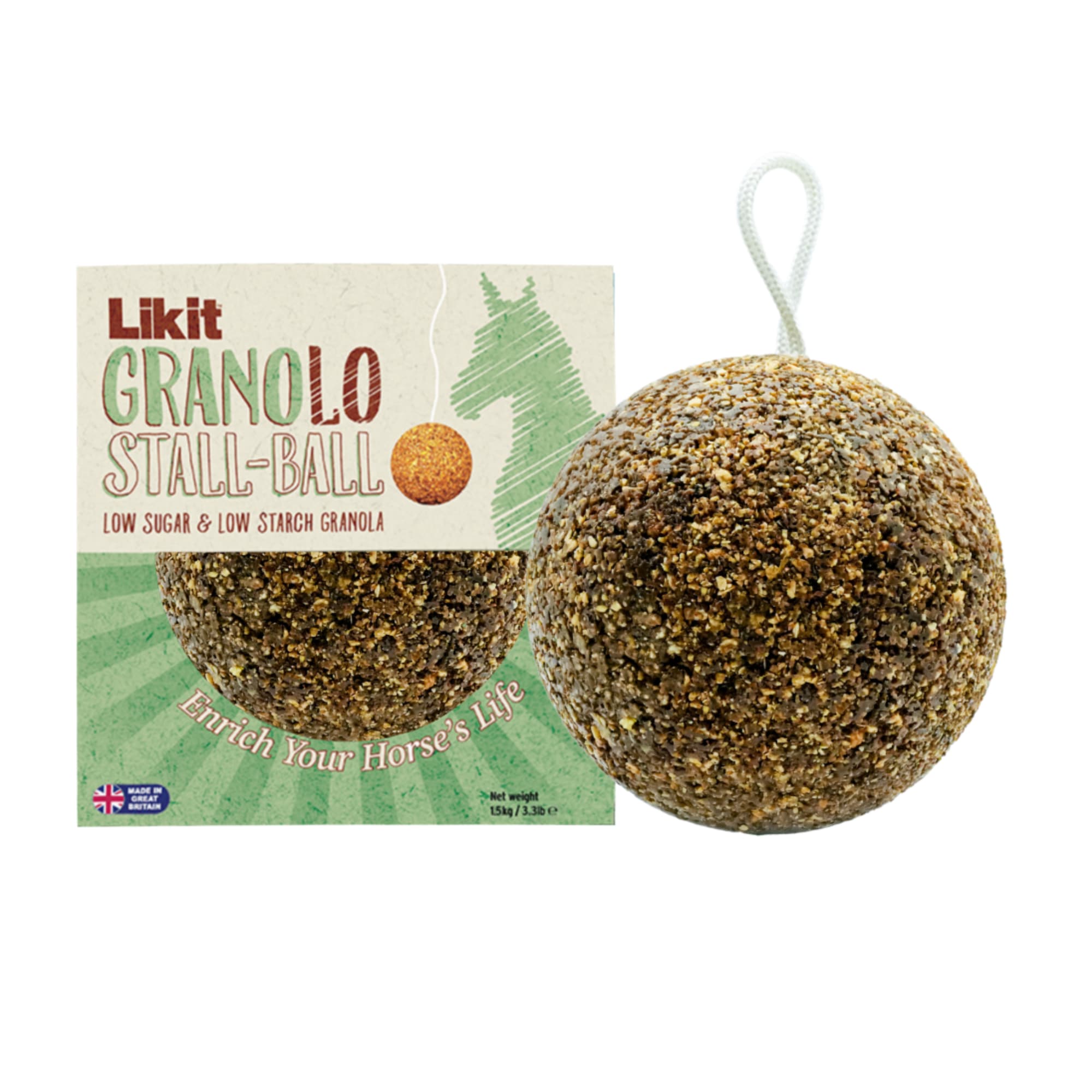 Likit Granolo Granolaboll - låg socker- och stärkelsenivå