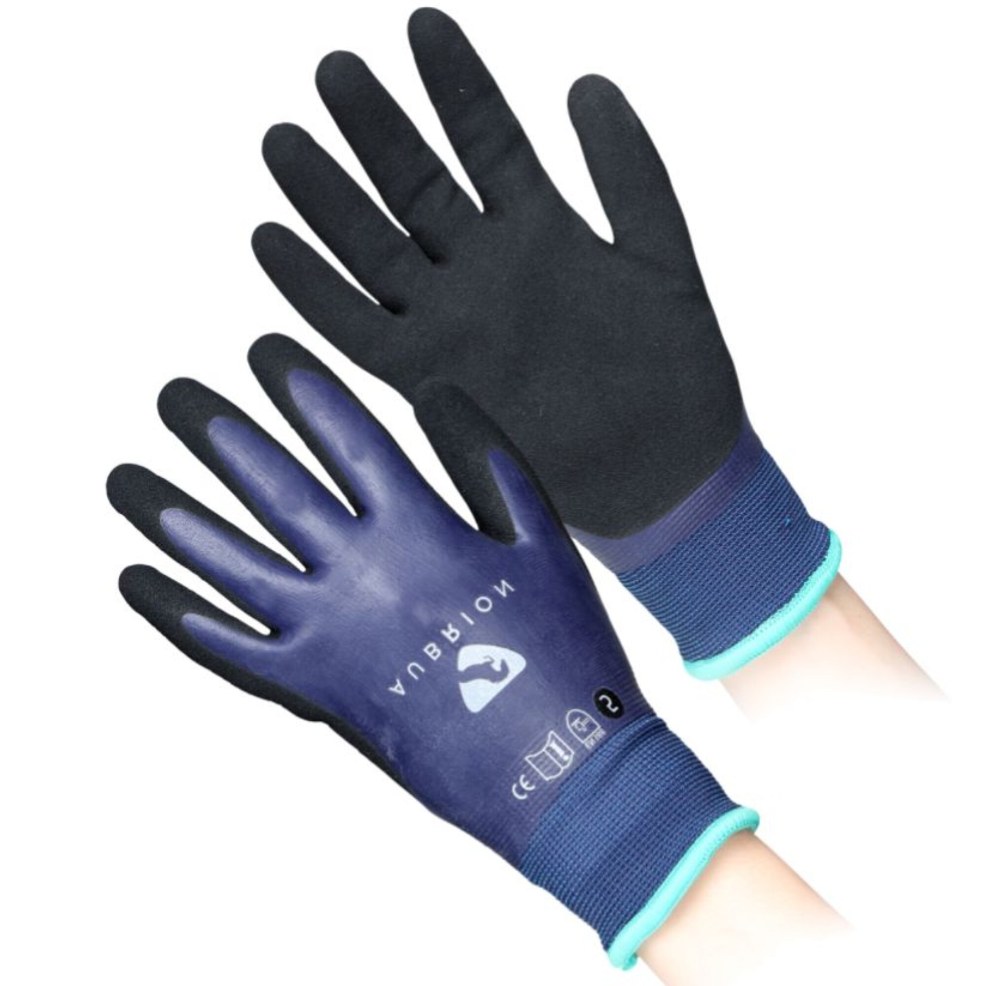 Aubrion Wasserdichter Winter-Stallhandschuh - Navy