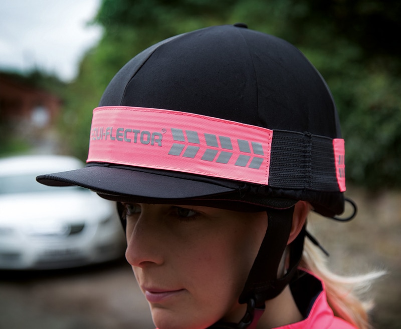 EQUI-FLECTOR Hat Band - Pink