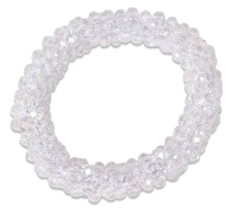 Shiny Beads Haarband - Crystal