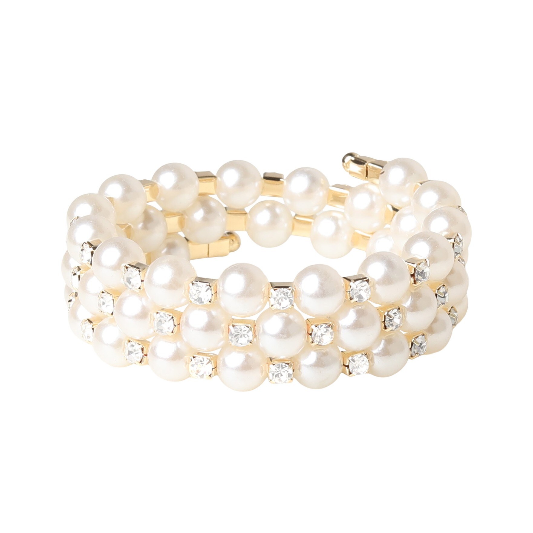 Pearl Dream Scrunchie - Gold