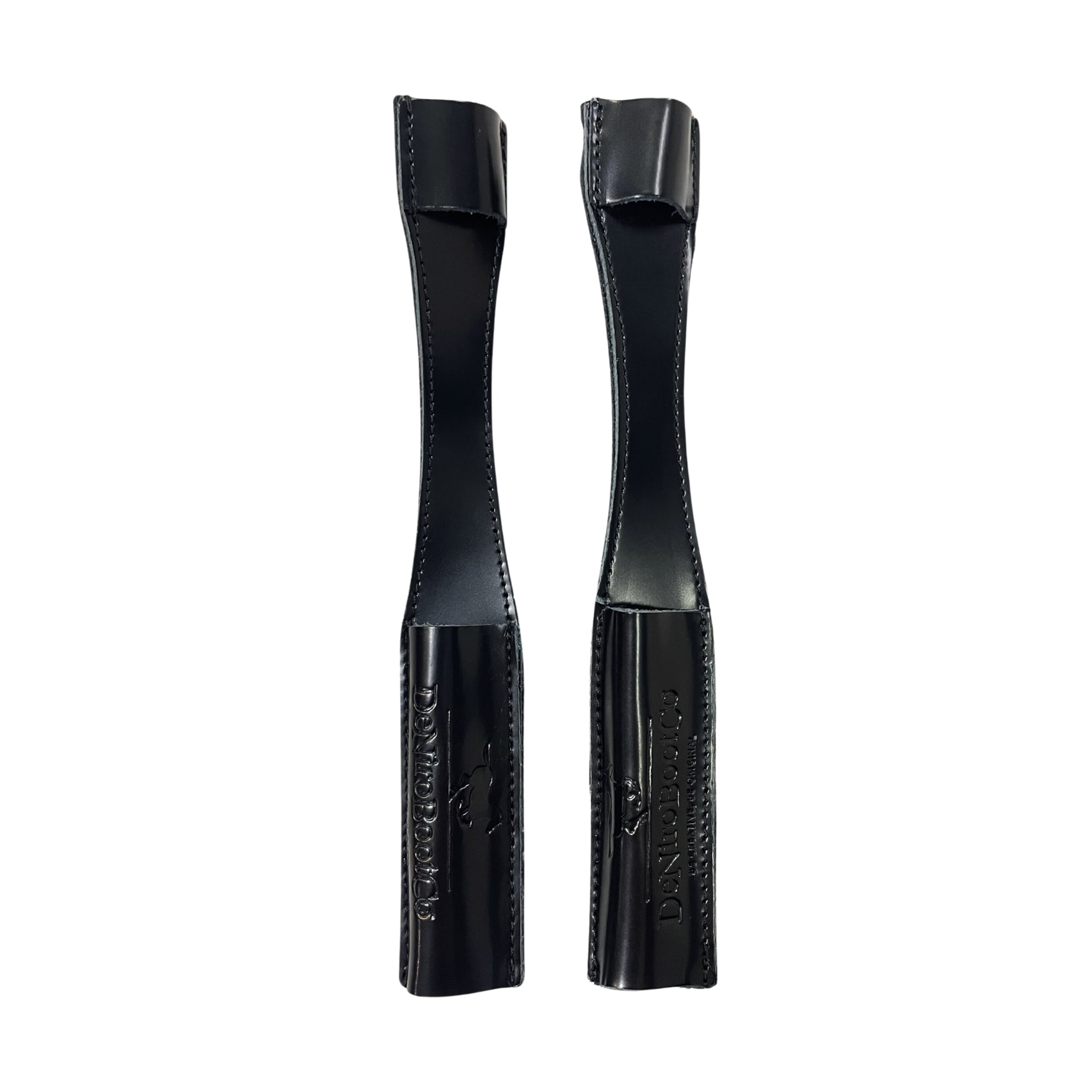 Sporenschutz aus Brushed-Leder - Schwarz