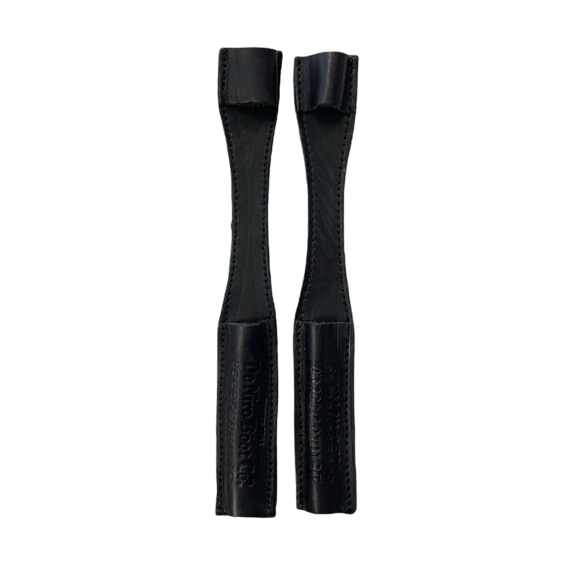 Sporenschutz aus Leder - Schwarz