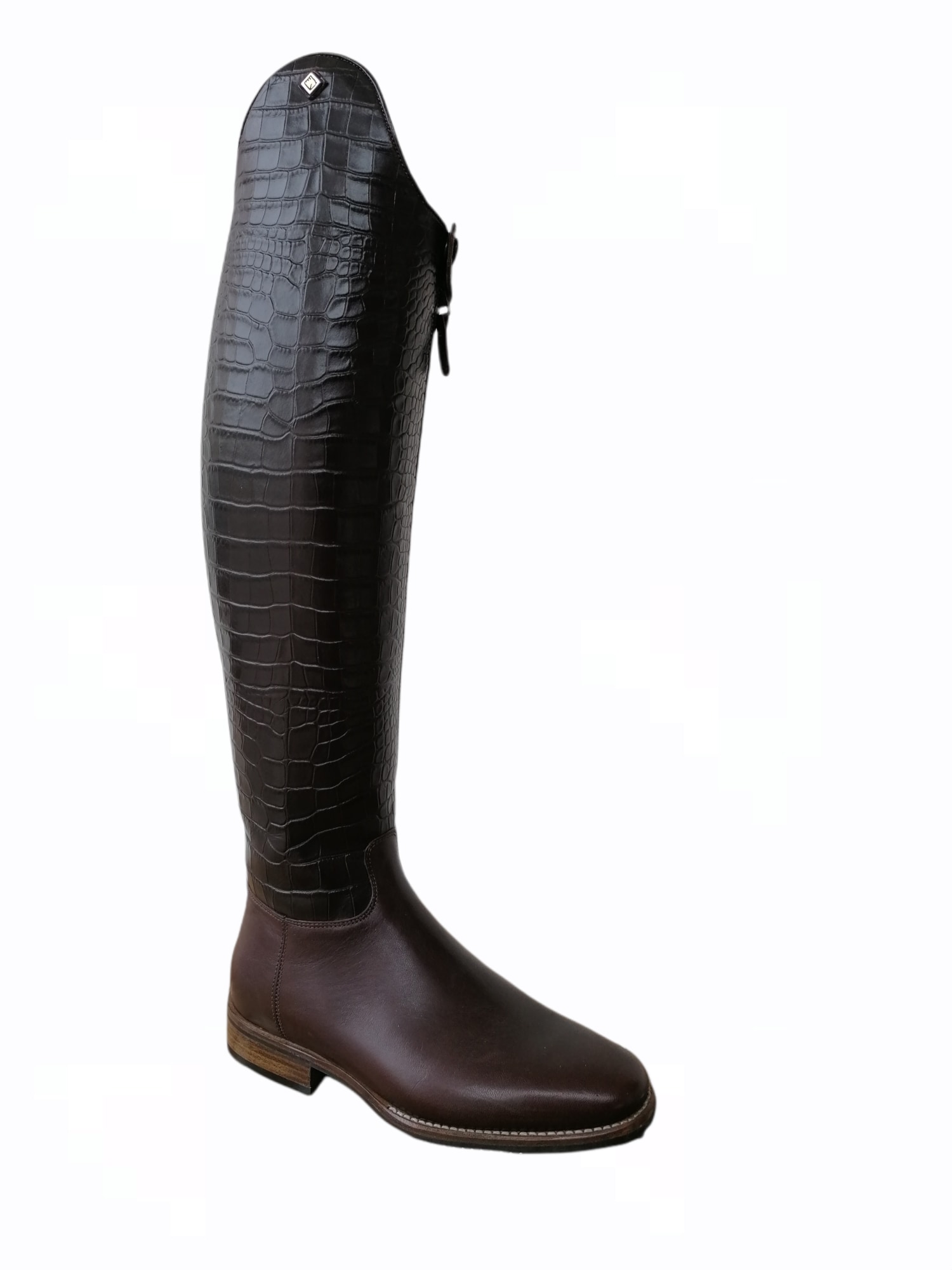 39 Modischer Reitstiefel Boot Pfiff 102238 Stiefel Fleet dunkelblau Gr 