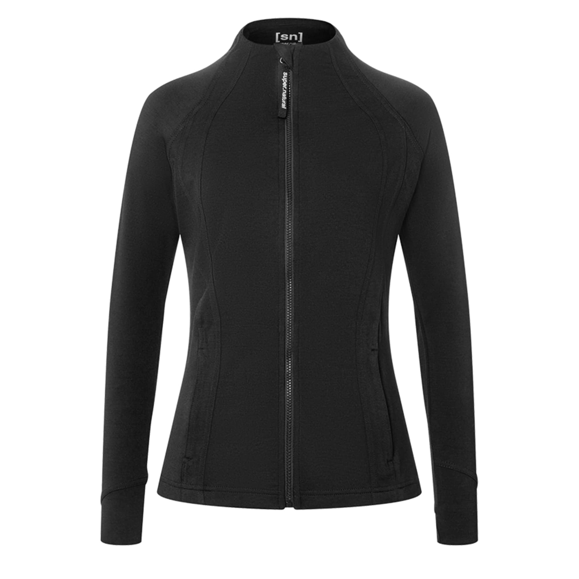 Movement Damen Funktionsjacke Full Zip - Jet Black
