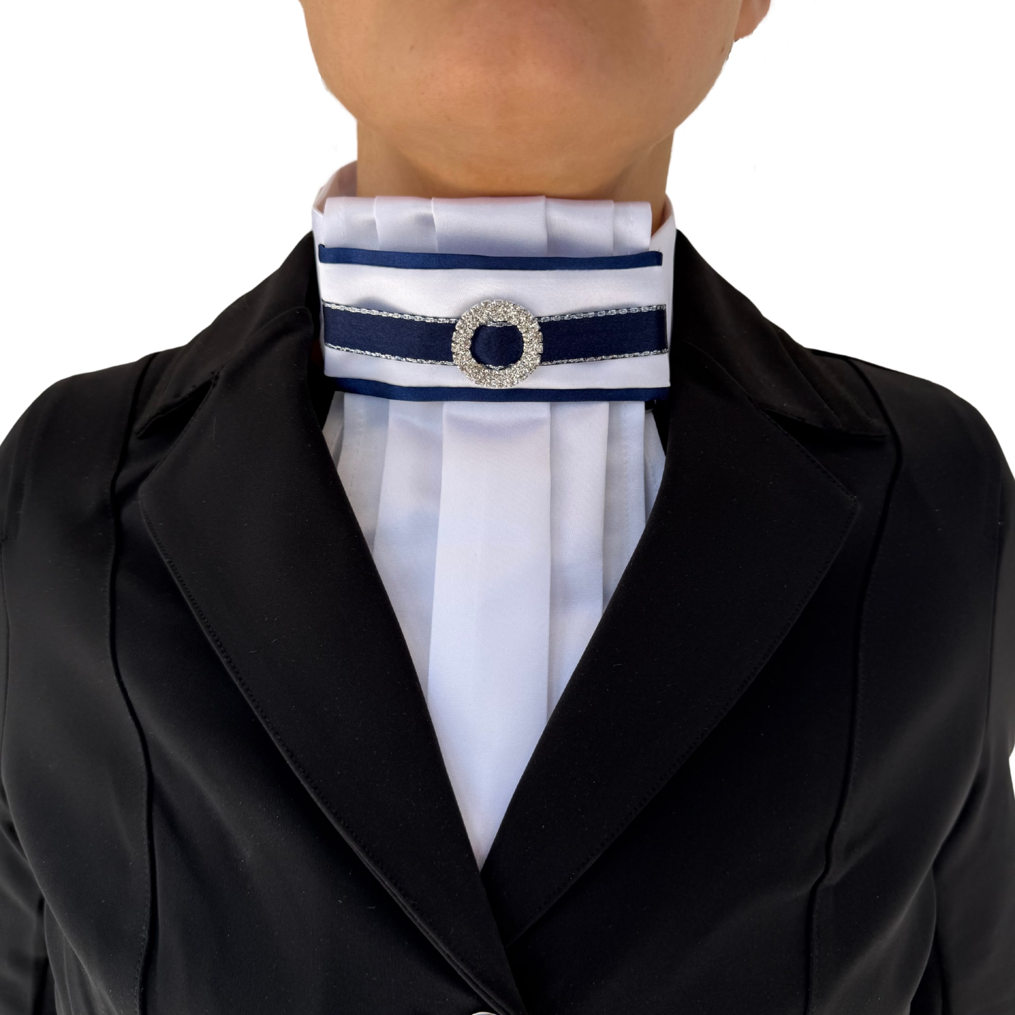 Plastron Kendra - Marineblau