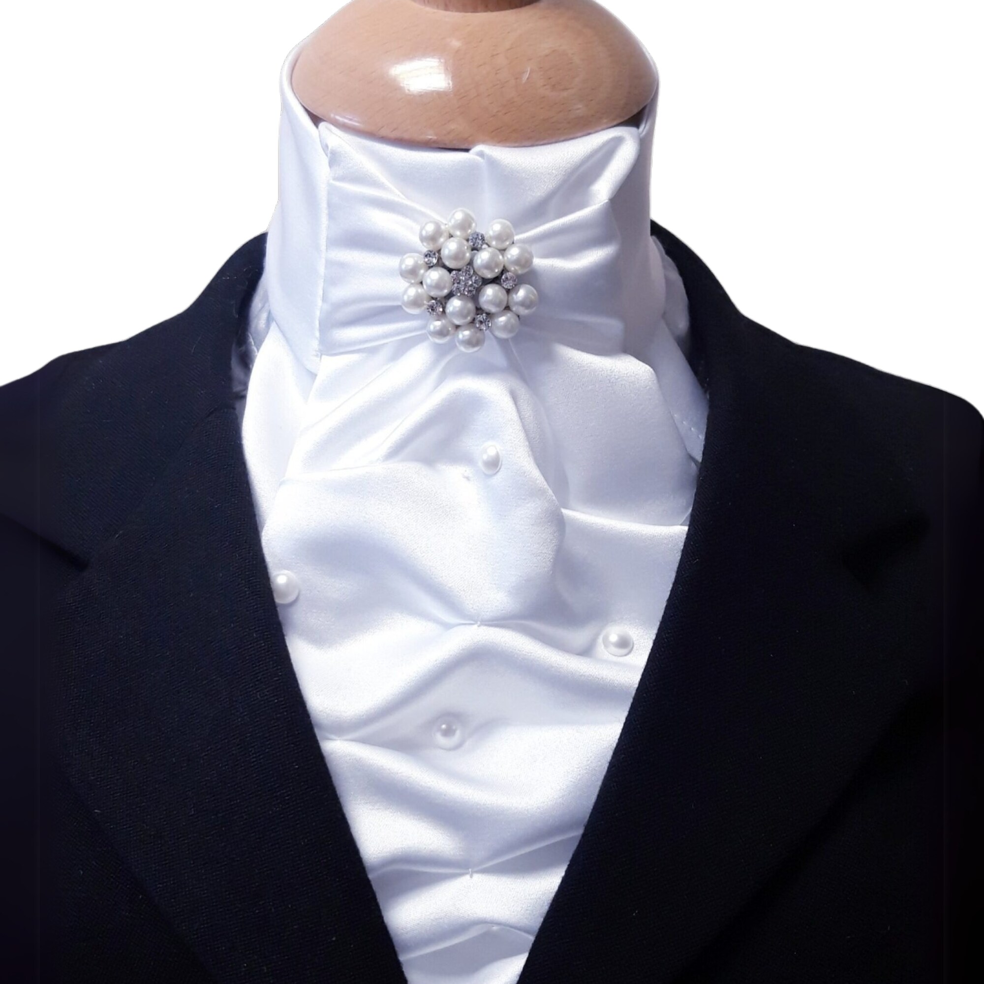 Plastron Esteem - Perlen