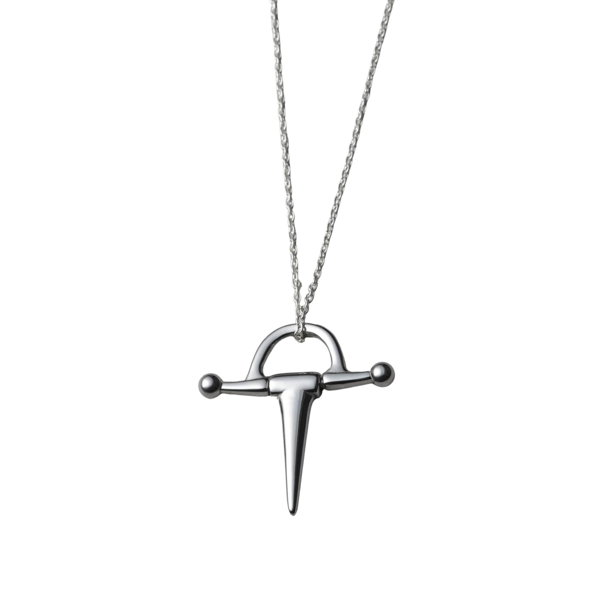 The Bit Necklace - Silber