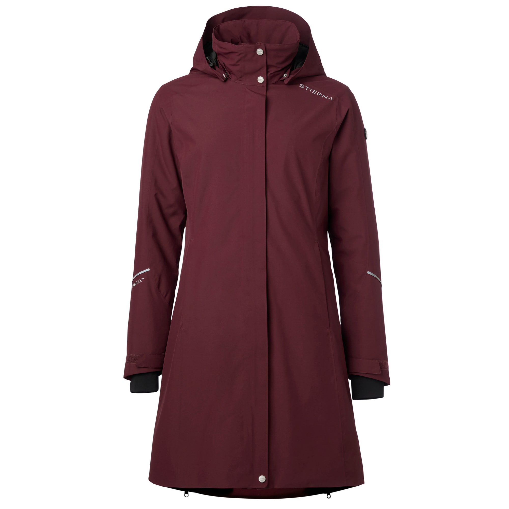 Stella Winter Kurzmantel – Merlot