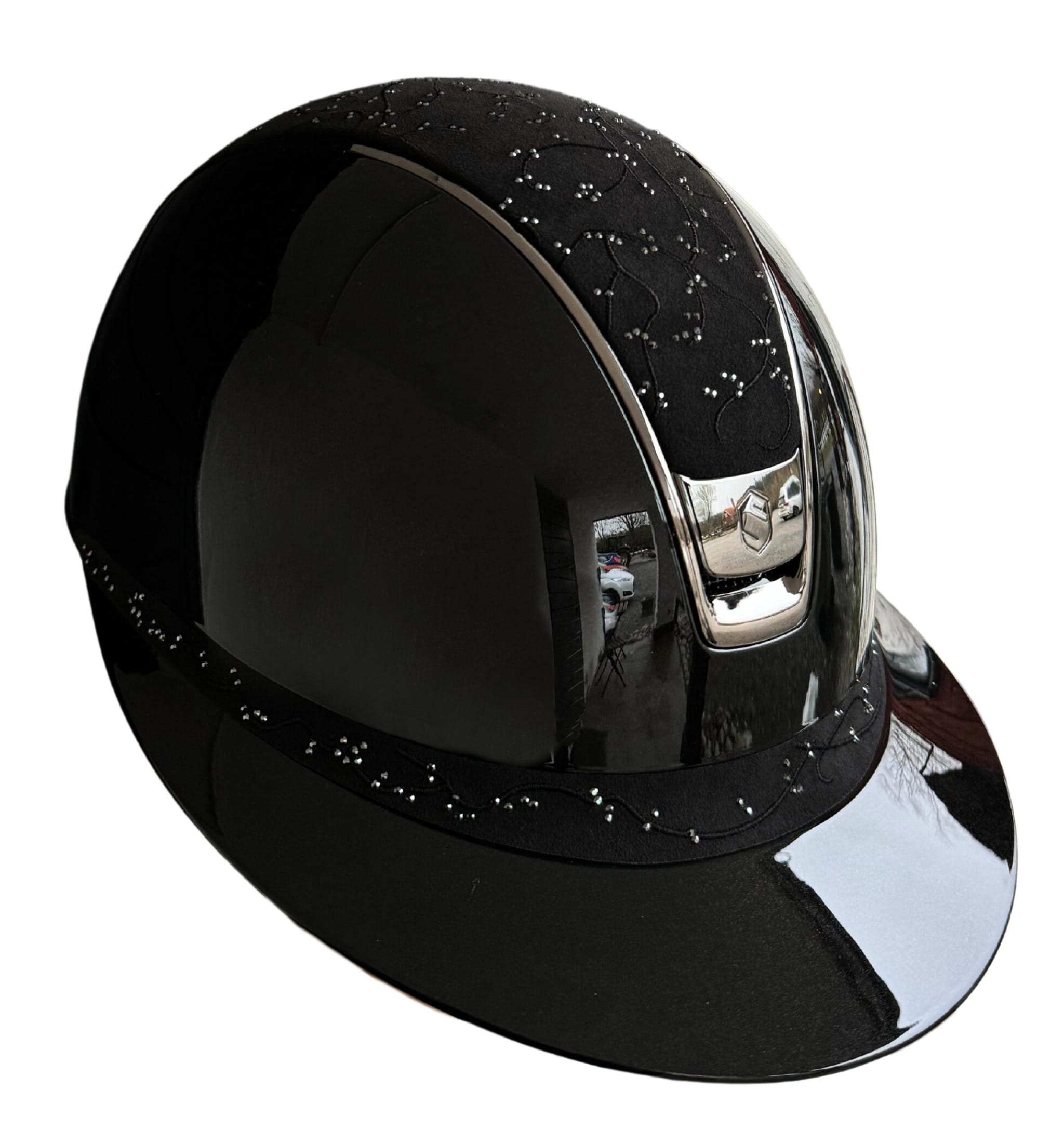 Miss Shield 2.0 Glossy Crystal Leaf - Schwarz