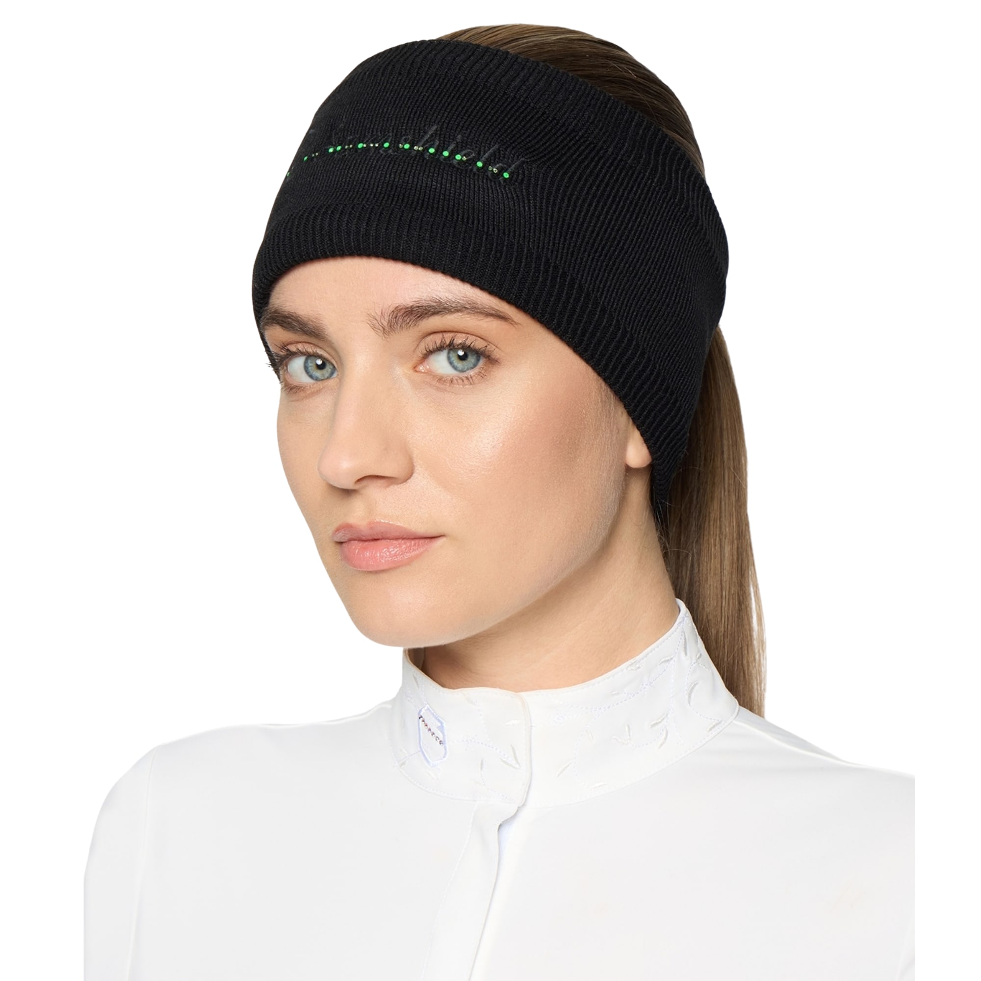 Stirnband Amalie Crystal - Schwarz