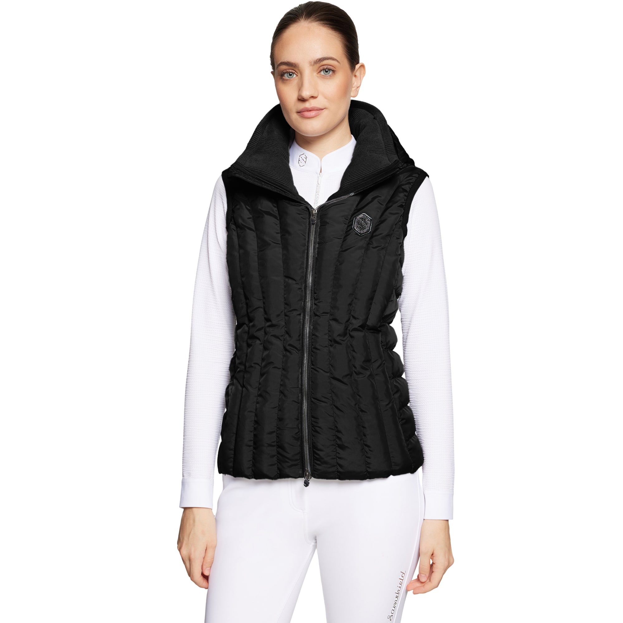 Chamonix Puffer Vest - Schwarz