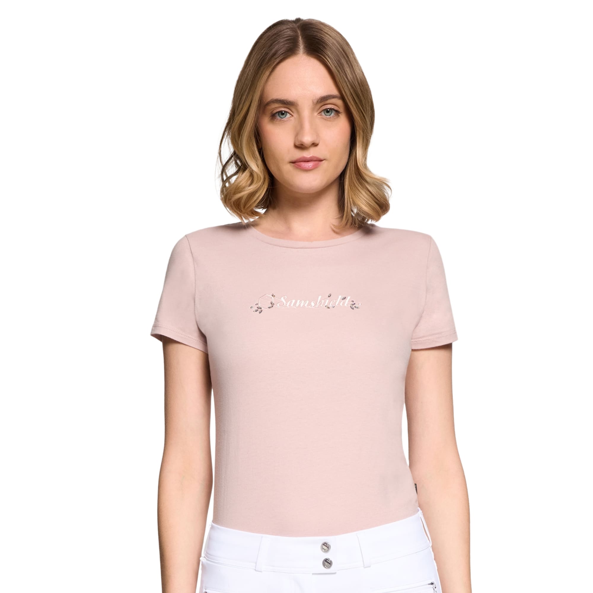 Sylvia T-Shirt - Powder Pink